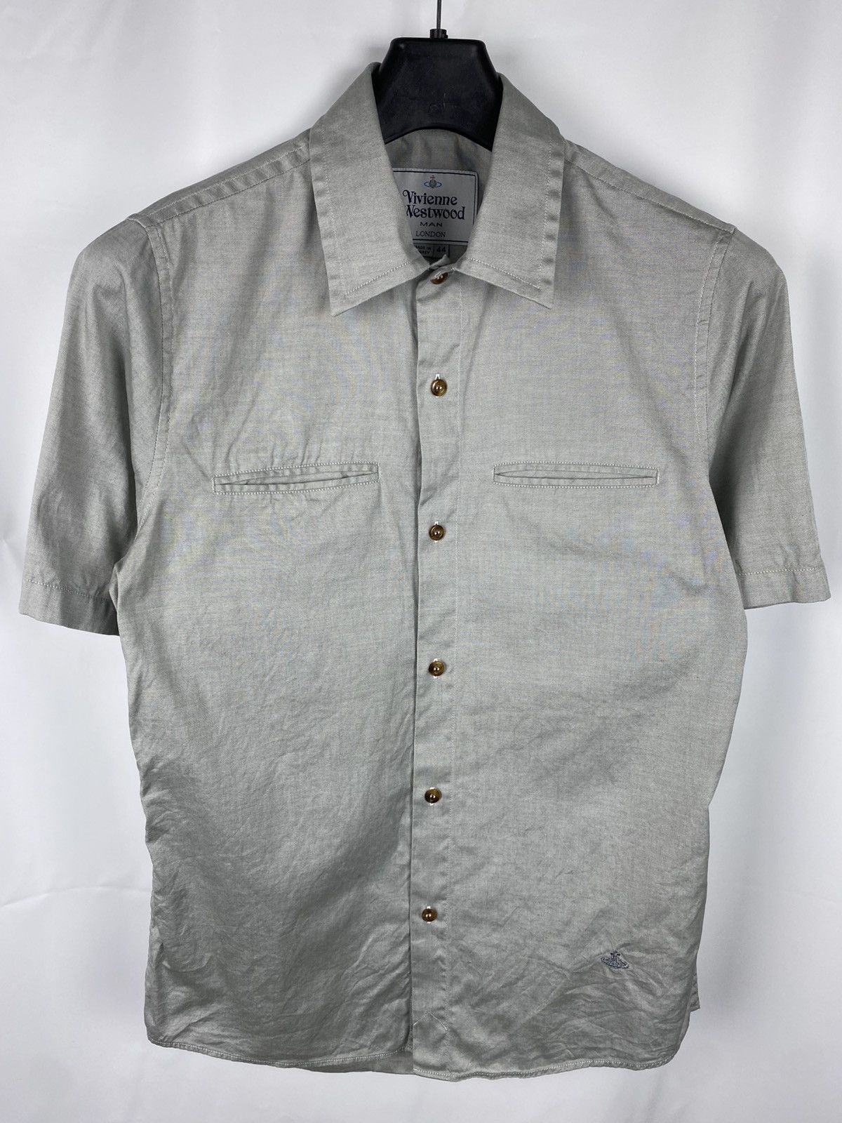 Vivienne Westwood Vivienne Westwood Man Shirt Short Sleeve Cotton size 44 XS Size US XS / EU 42 / 0 - 1 Thumbnail