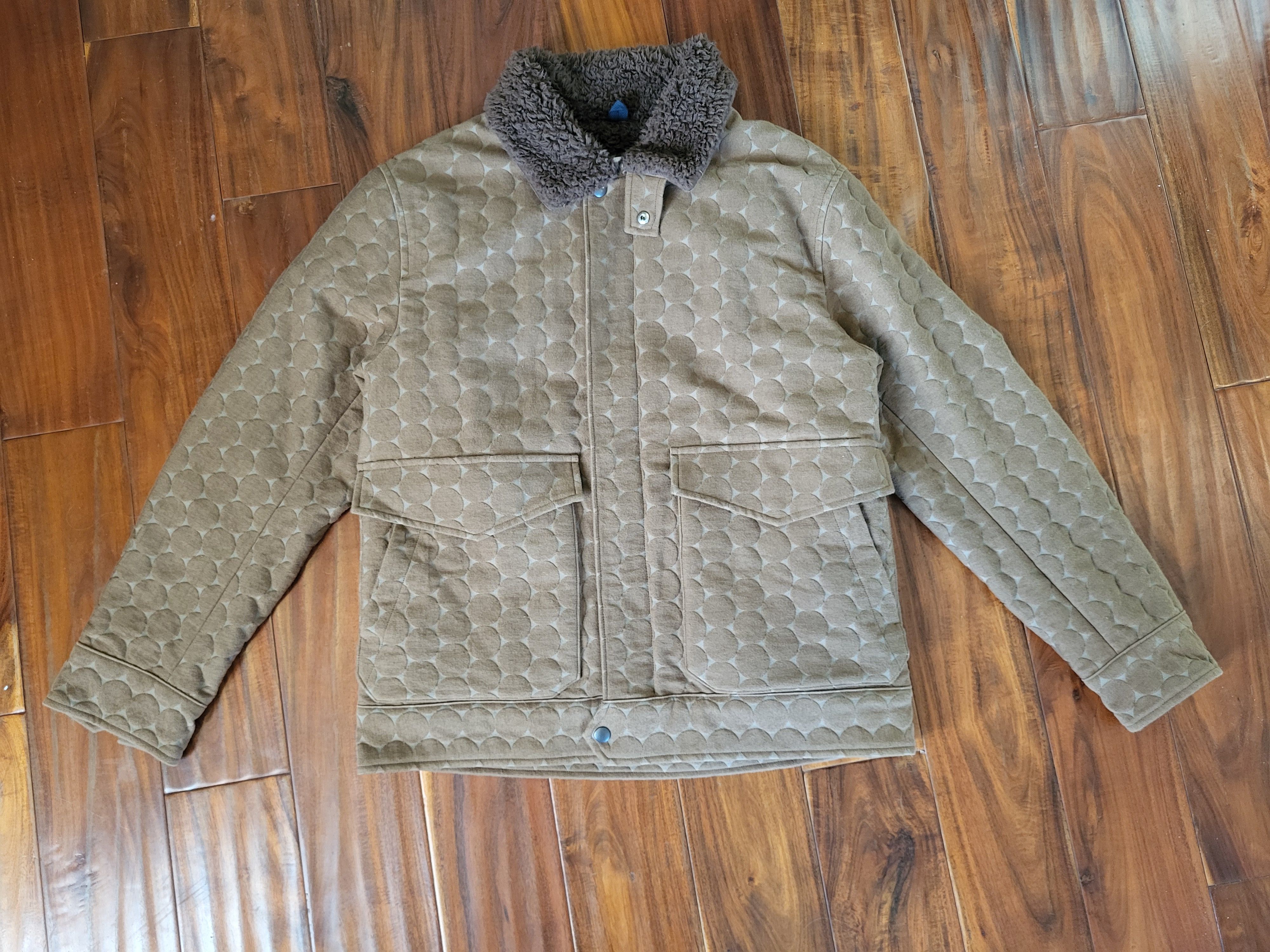 image of Ts S Ts(S) Fleece Lined Jacket in Brown, Men's (Size Medium)