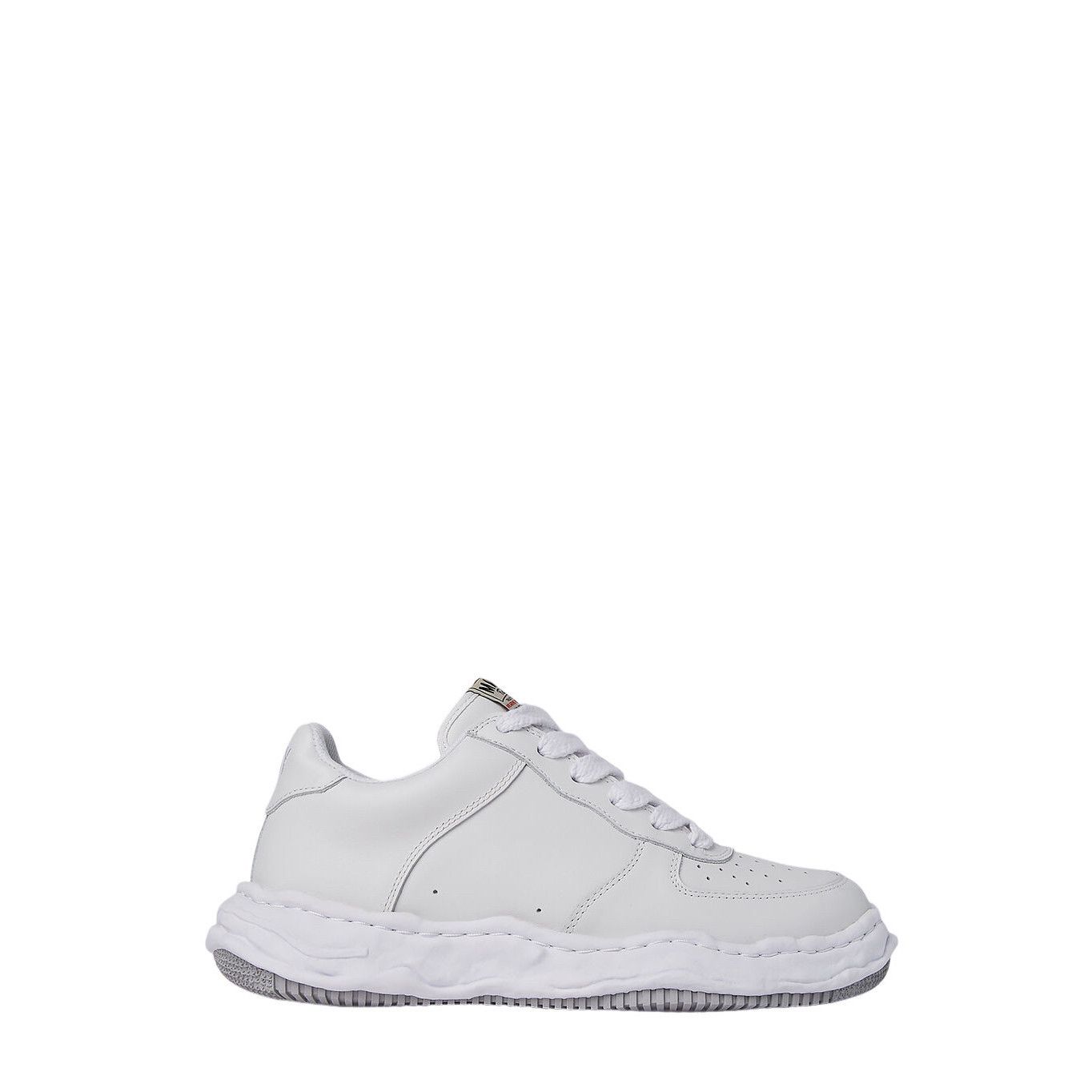 Other MIHARAYASUHIRO Wayne Men's White Leather Sneakers New & Auth Size US 13 / EU 46 - 1 Thumbnail