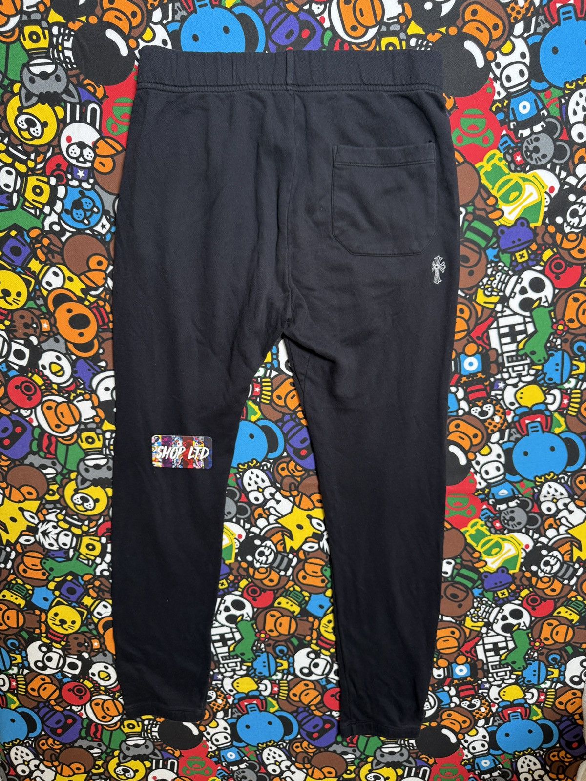 Chrome Hearts Chrome Hearts Black Embroidered Logo Sweatpants Size US 30 / EU 46 - 9 Thumbnail