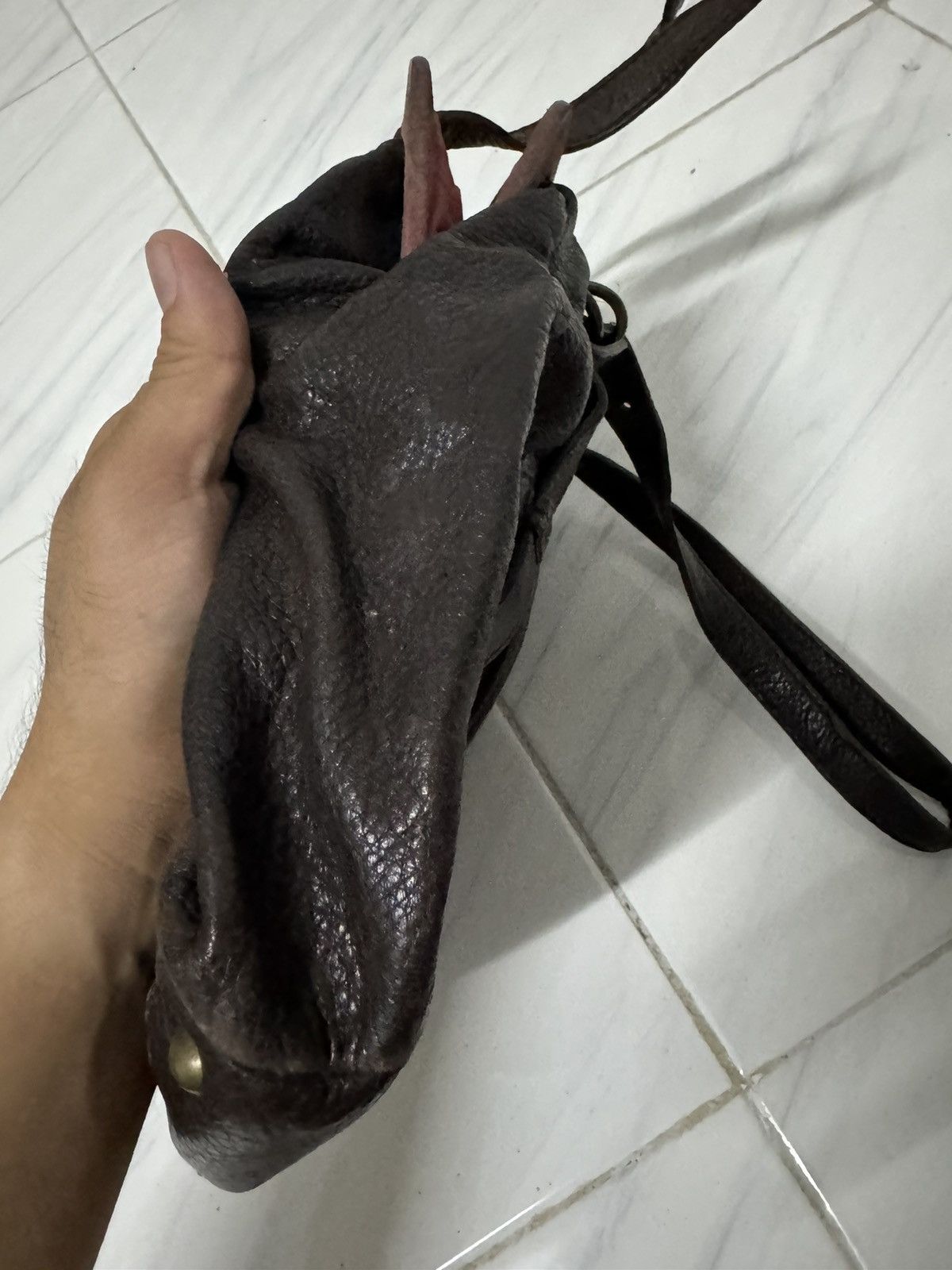 Designer × Miu Miu MIU MIU LEATHER SHOULDER BAG Size ONE SIZE - 6 Thumbnail