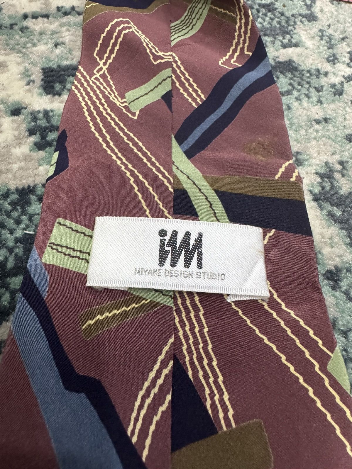 Issey Miyake × Vintage VINTAGE ISSEY MIYAKE ABSTRACT PATTERN NECK TIE Size ONE SIZE - 5 Thumbnail