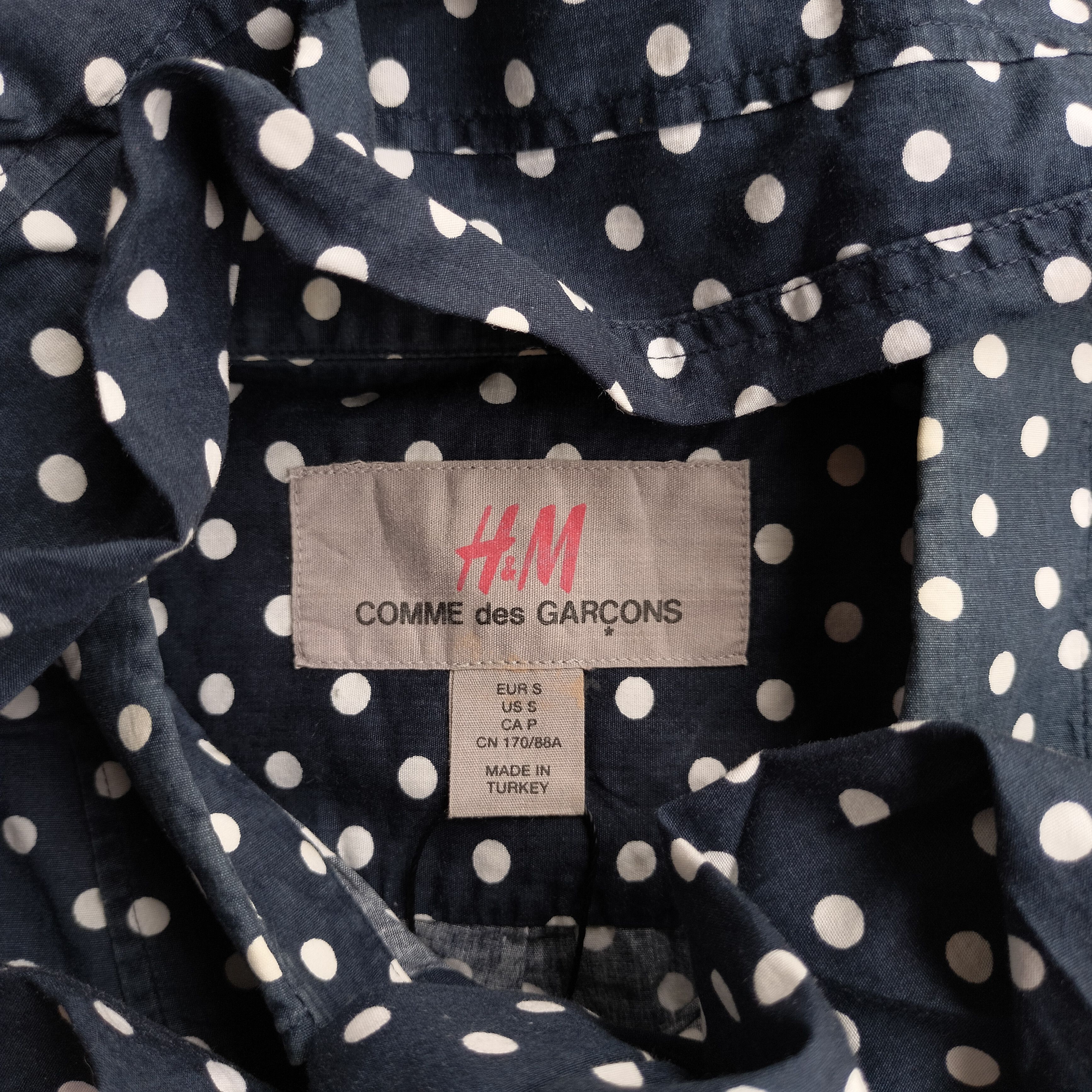 Comme des Garcons × H&M H&M Comme des Garcons polka Ls shirt Size US S / EU 44-46 / 1 - 10 Thumbnail