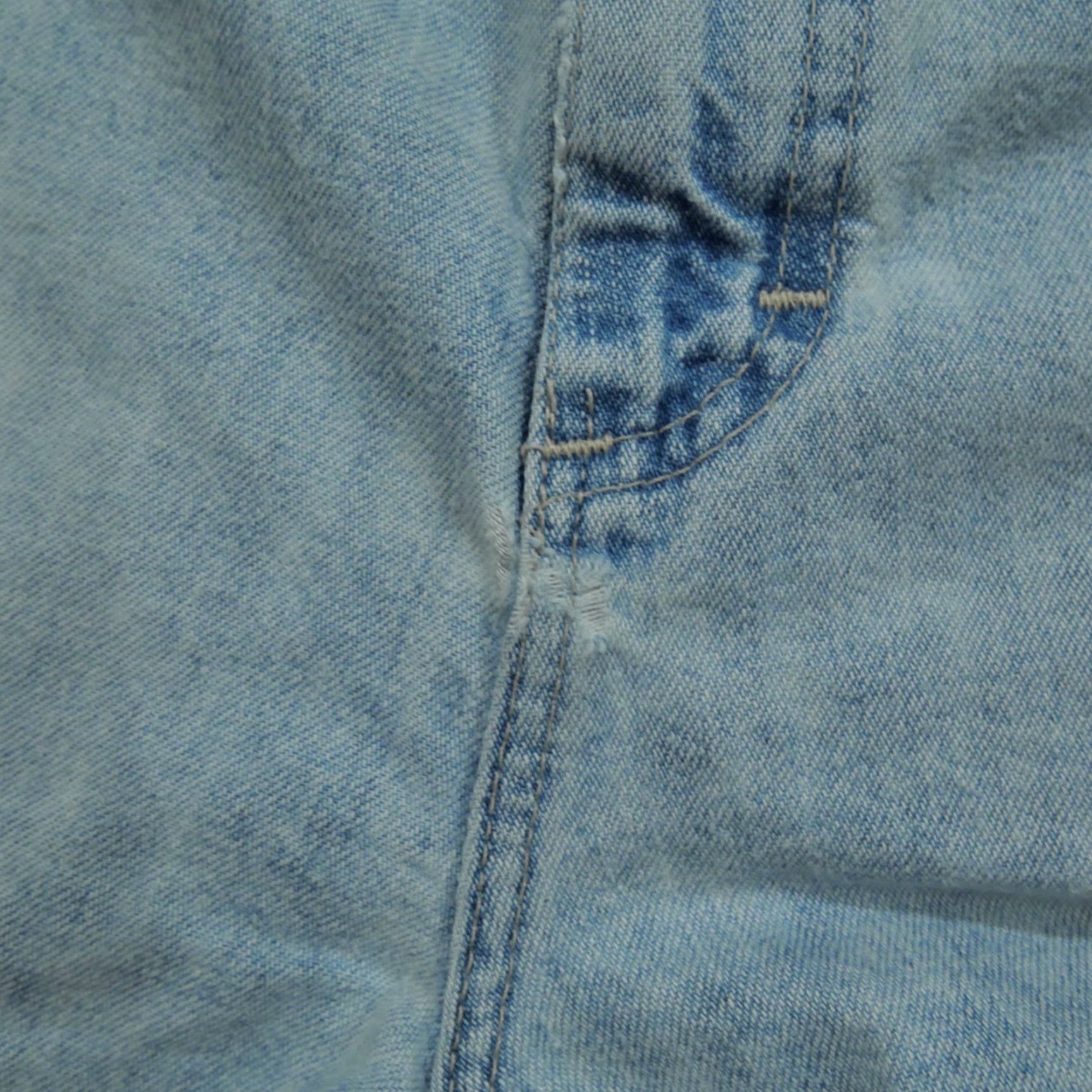 Lee VINTAGE Lee Jeans Shorts Womens 90s Grunge Blue Denim Distressed 32x3 13 Short Seasoned Baggy Casual Women Jeans Shorts Size 24" / US 00 / IT 34 - 5 Thumbnail