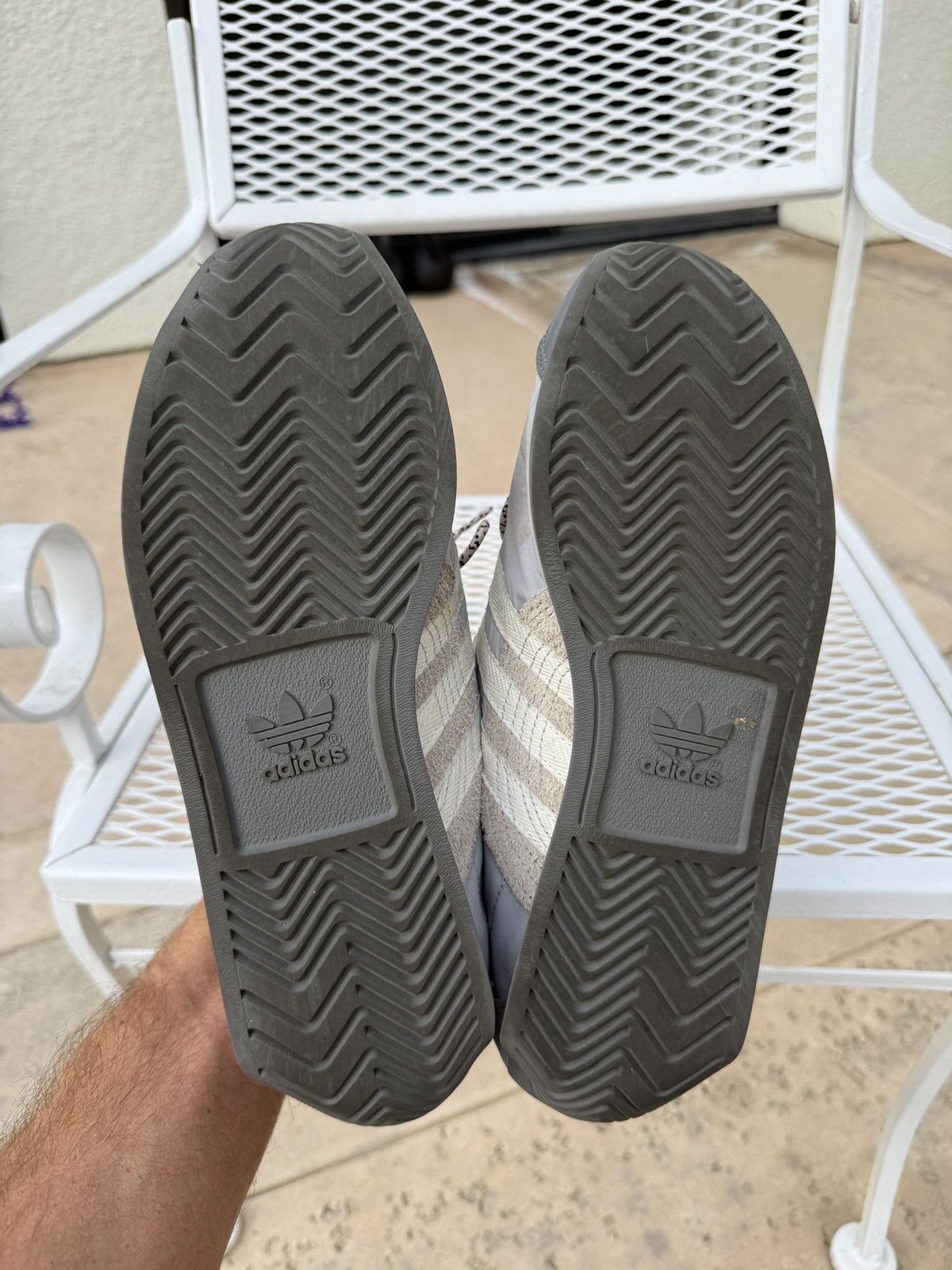 Adidas × Song For The Mute Song for the Mute × adidas Muted Grey Suede & Nylon Sneakers Size US 10 / EU 43 - 6 Thumbnail