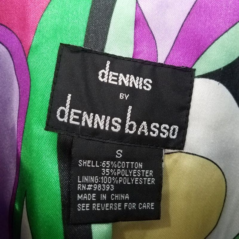 Vintage vintage Dennis basso A line swing coat jacket size S black Size S / US 4 / IT 40 - 6 Thumbnail