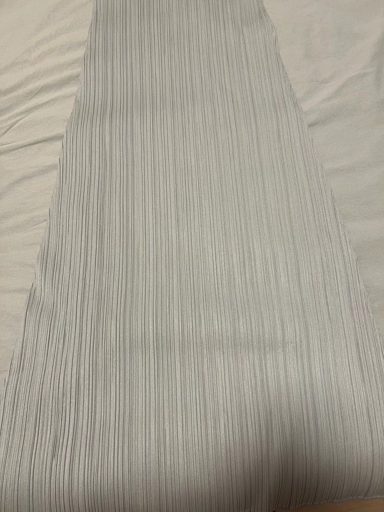 Issey Miyake Issey Miyake size:3 Beige pleated dress Size S / US 4 / IT 40 - 4 Thumbnail