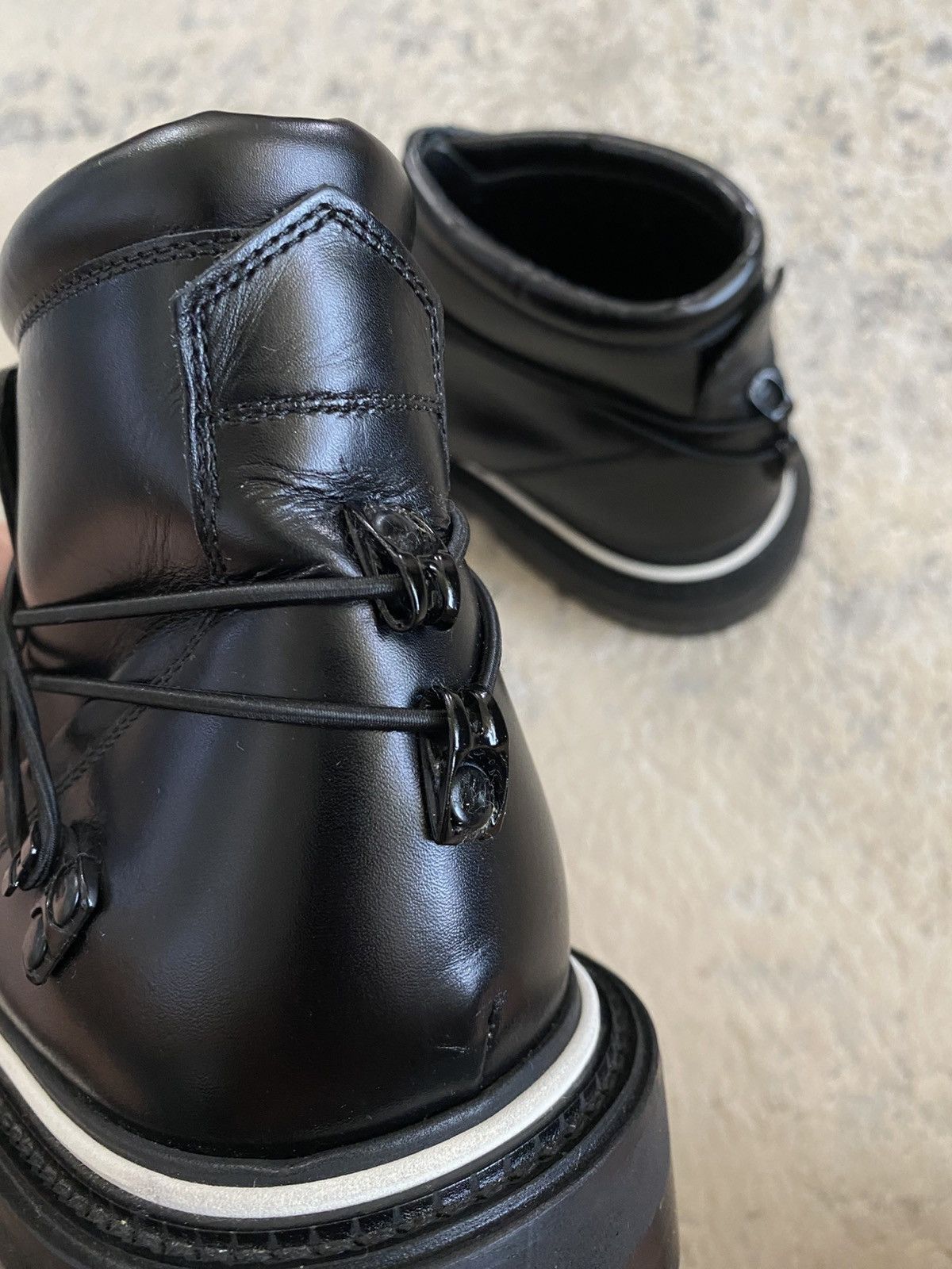 Dior AW09 Cord Wrapped Leather Boots Size US 9 / EU 42 - 5 Thumbnail
