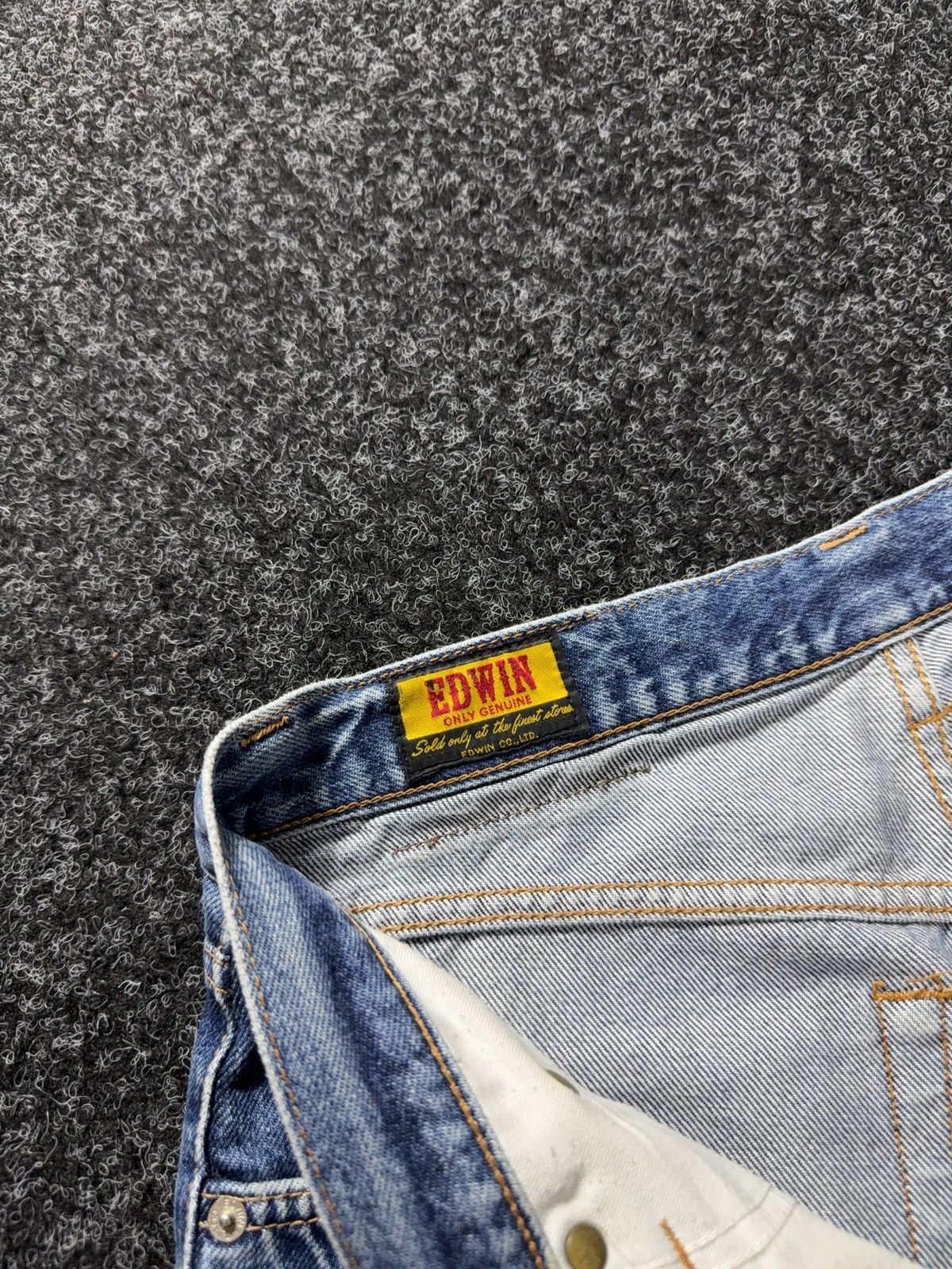 Edwin Vintage 90s Retro Edwin Japan Faded Wash Straight Jeans Y2K Size US 30 / EU 46 - 11 Thumbnail