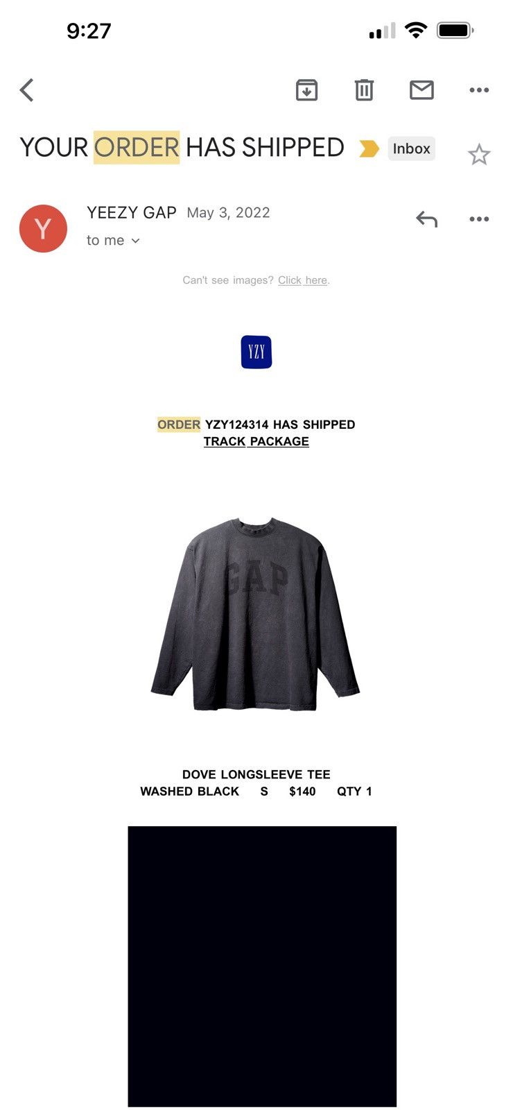 Balenciaga × Gap × Yeezy Balenciaga x Yeezy x Gap Dove Long Sleeve Size US S / EU 44-46 / 1 - 14 Thumbnail
