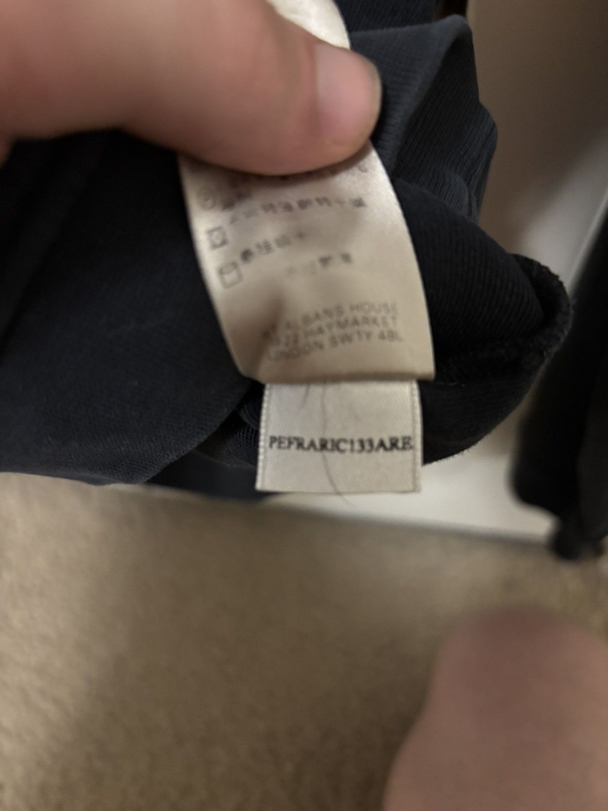 Burberry Burberry Quarter Zip Pullover Size US L / EU 52-54 / 3 - 3 Thumbnail