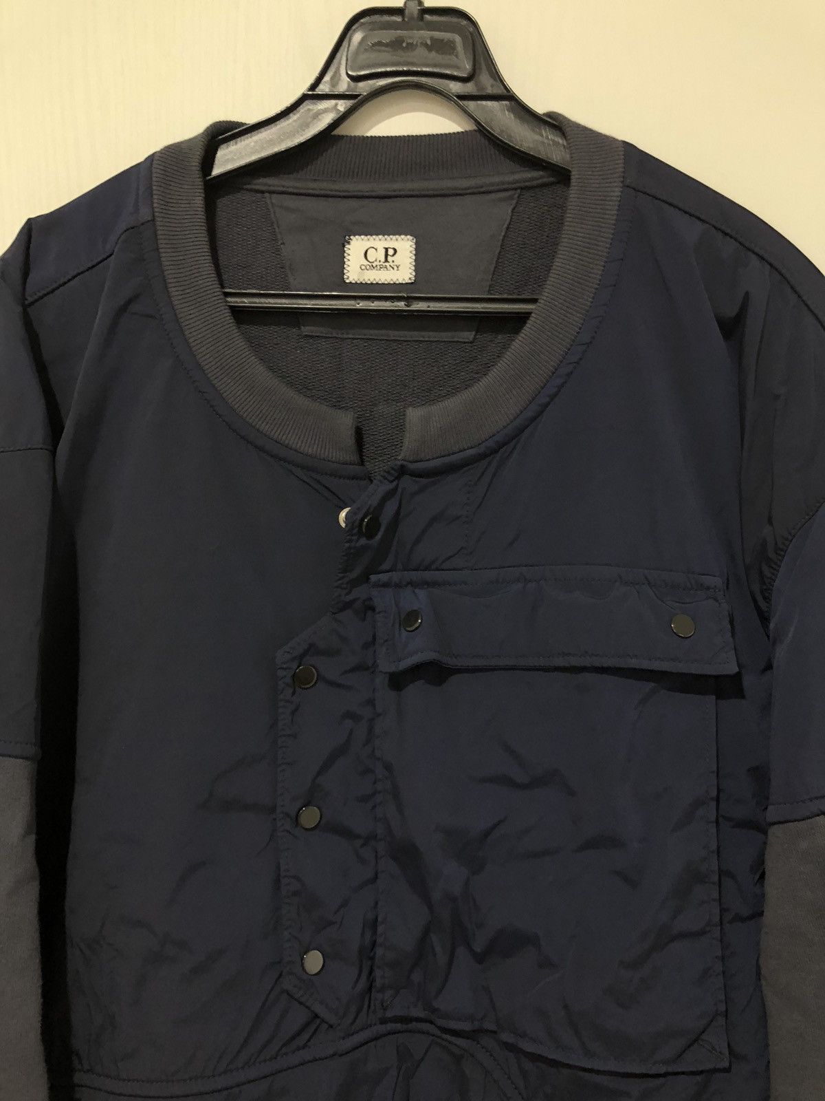 C.P. Company NYLON MEATAL MA-1 DETAIL DECONSTRUCTED SWEATSHIRTS Size US XXL / EU 58 / 5 - 2 Thumbnail