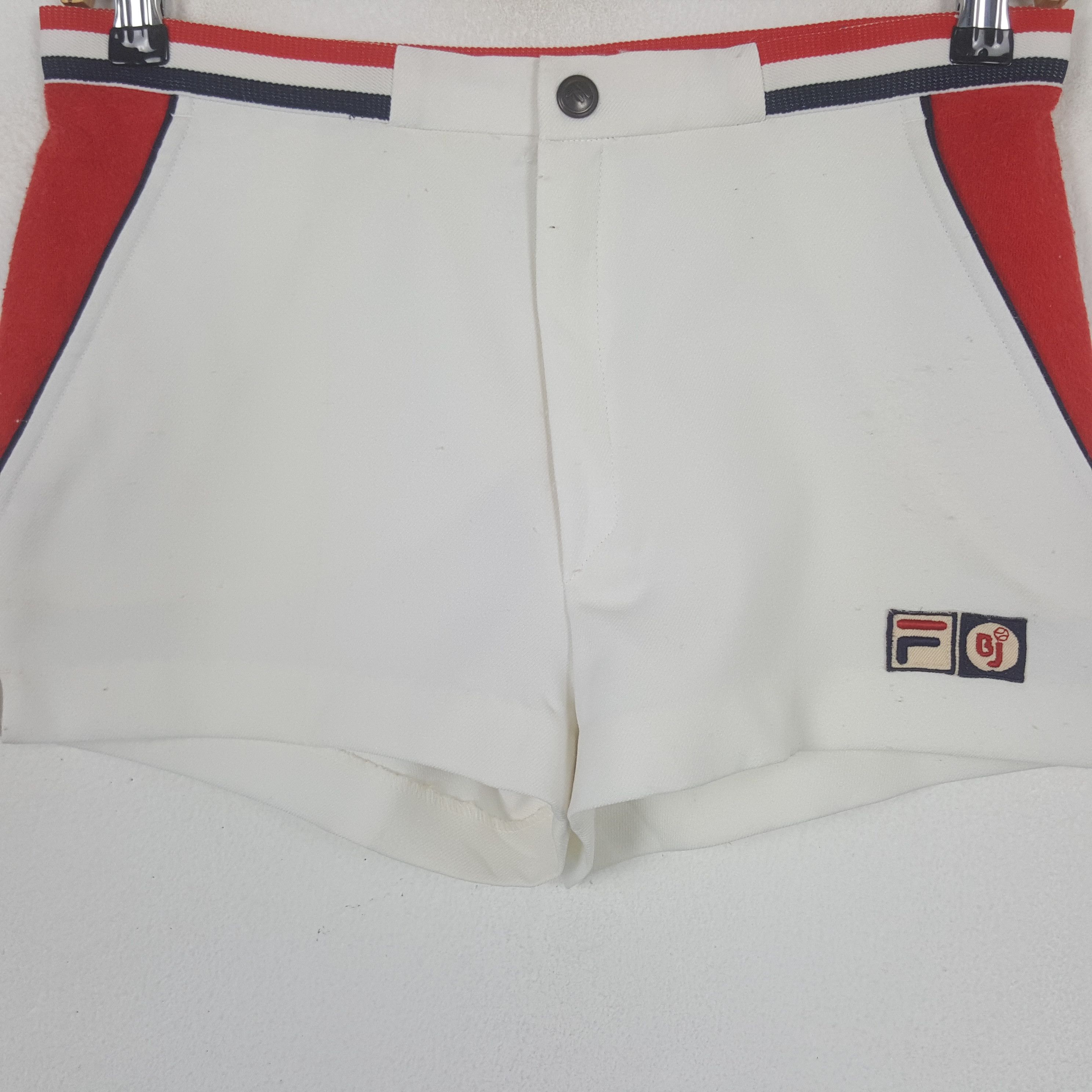 Fila Vintage Fila X Bjorn Borg Tennis Sports Shorts Pants RR22 Size US 29 - 2 Thumbnail