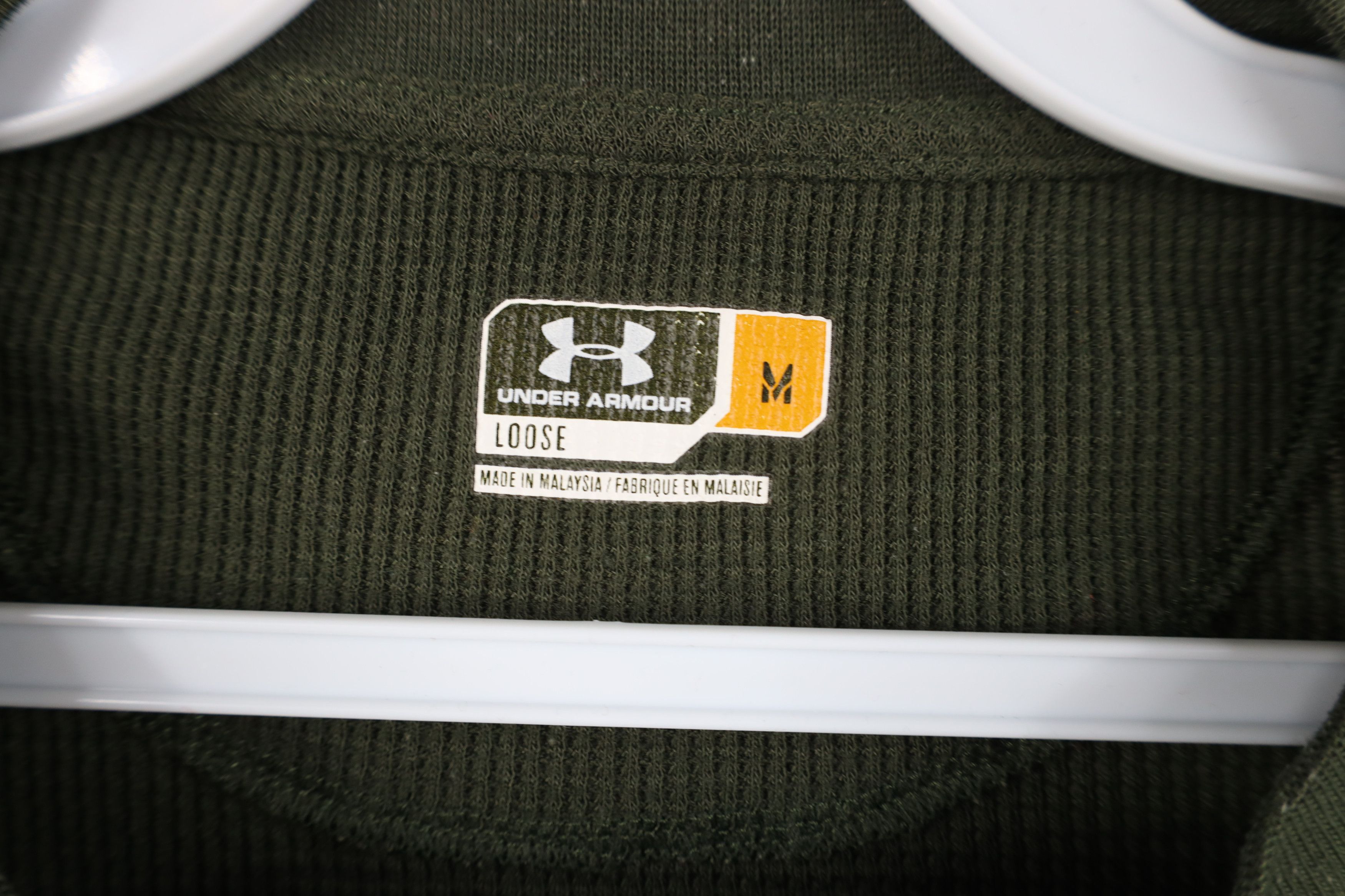 Under Armour Under Armour Thermal Waffle Knit Long Sleeve Henley T-Shirt Size US M / EU 48-50 / 2 - 6 Thumbnail