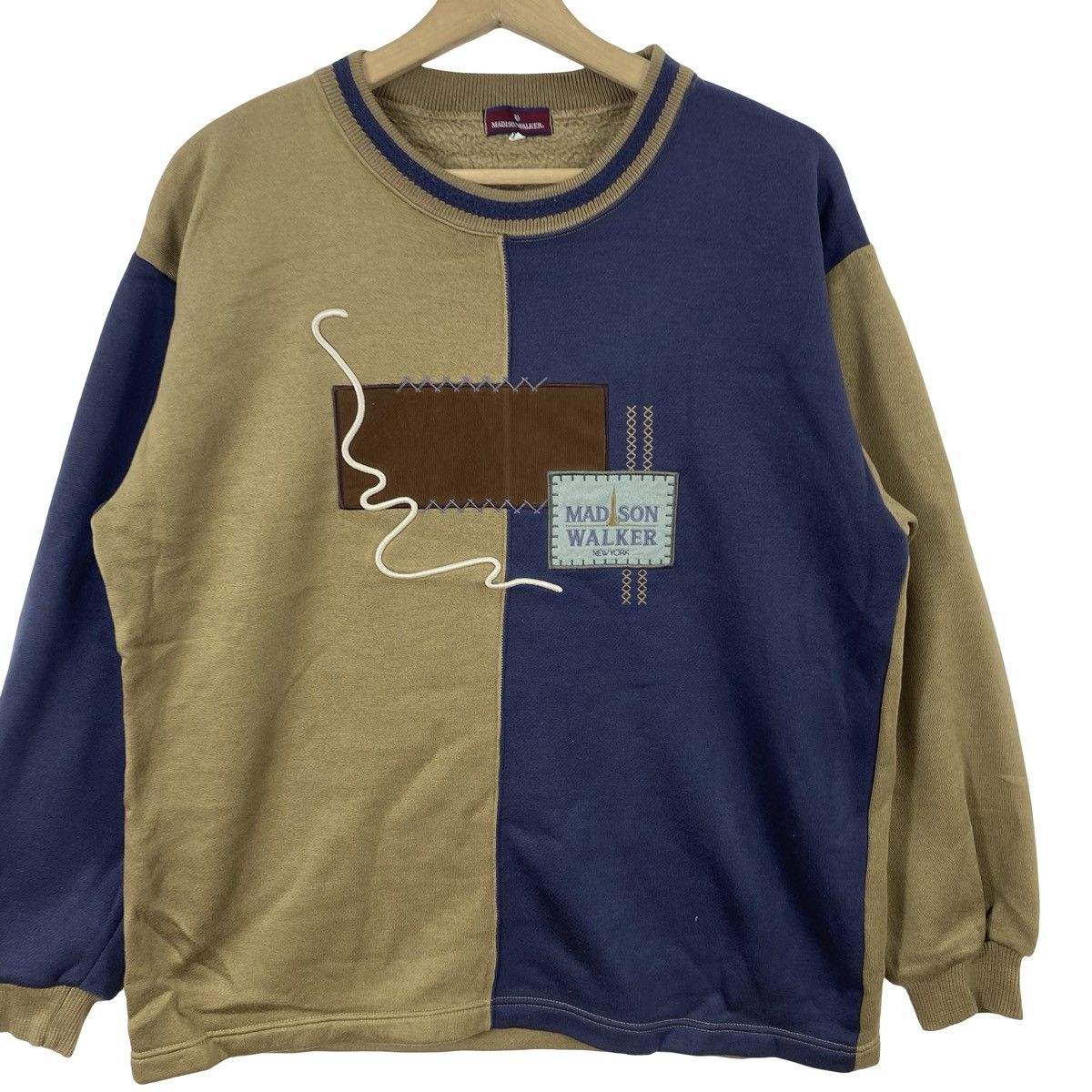 Madison Vintage MADISON WALKER Sweatshirt Crewneck Pullover Size US M / EU 48-50 / 2 - 6 Thumbnail