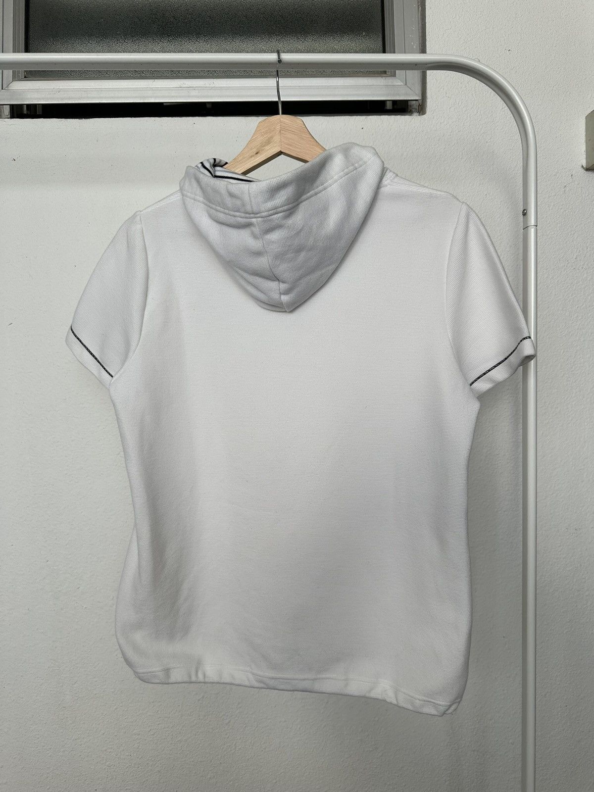 Andre Courreges × Courreges 1990's Courreges hoodie white Size US M / EU 48-50 / 2 - 5 Thumbnail