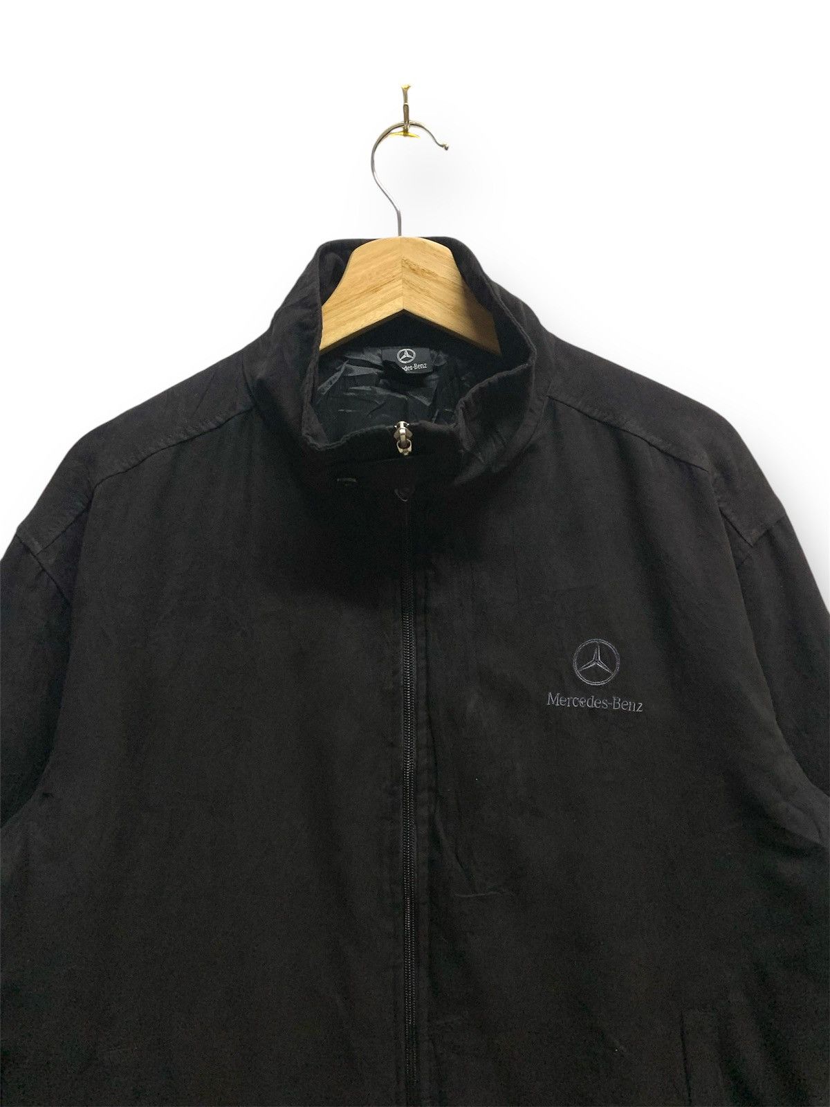 Mercedes-Benz Vintage Mercedes-Benz Jacket Zipper Small Logo Size US L / EU 52-54 / 3 - 2 Thumbnail