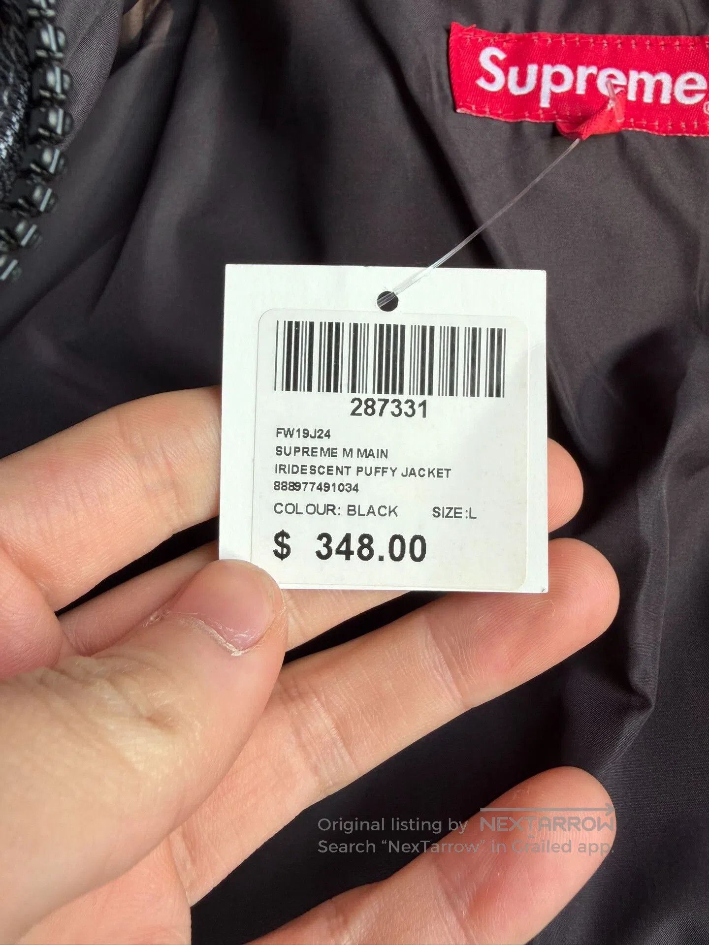 Supreme Supreme FW19 Silver Reflective Jacket L. Size US L / EU 52-54 / 3 - 3 Thumbnail