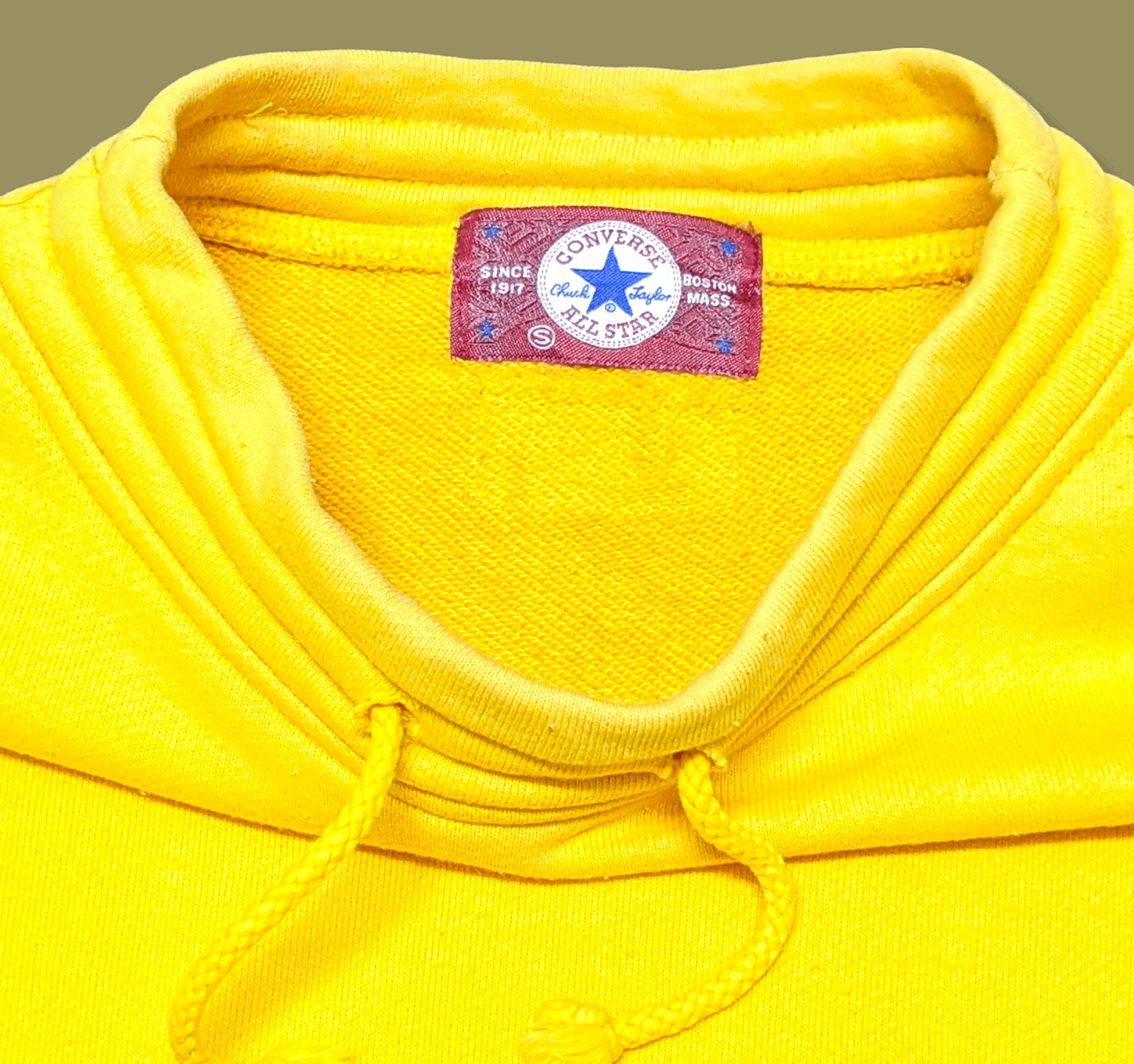 Converse × Vintage Vintage 90s Converse Spellout Logo Mock Sweatshirt Size US S / EU 44-46 / 1 - 6 Thumbnail