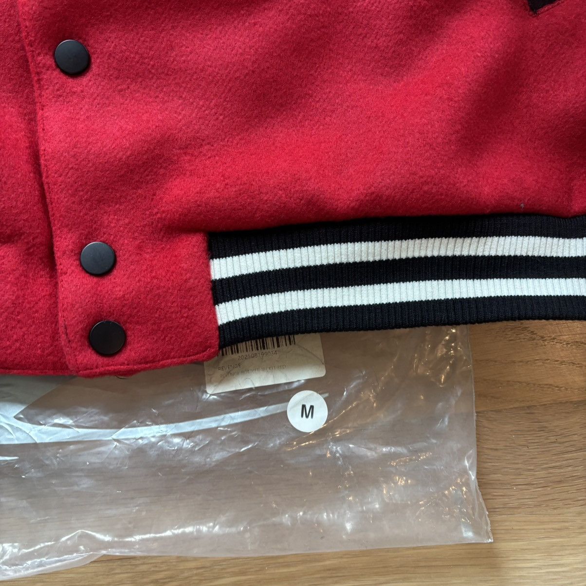 Revenge Revenge Red Varsity Skull Jacket Size US M / EU 48-50 / 2 - 11 Thumbnail
