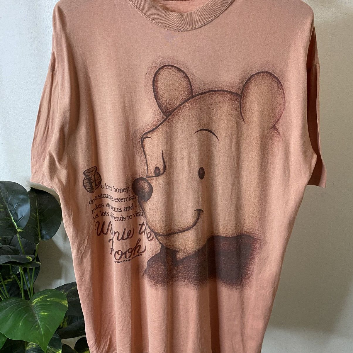 Disney 1990s Walt Disney Company Winnie The Pooh Big Graphic Size US XL / EU 56 / 4 - 2 Thumbnail