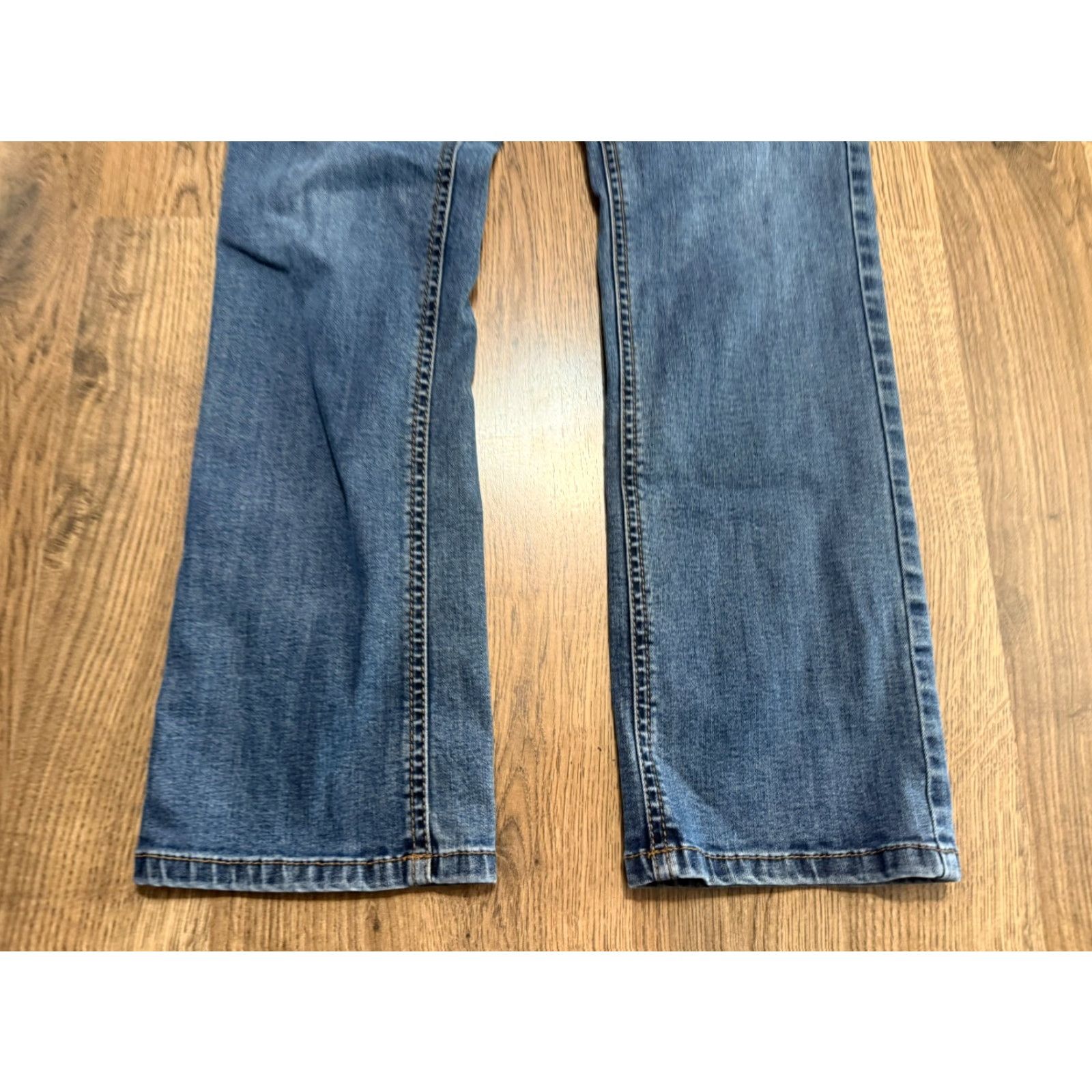 J. Jill VINTAGE? (No) J. Jill Jeans Womens Size 2 Blue Denim Smooth Fit Straight Leg 5-Pocket Design Regular Stretch Size 26" / US 2 / IT 38 - 3 Thumbnail