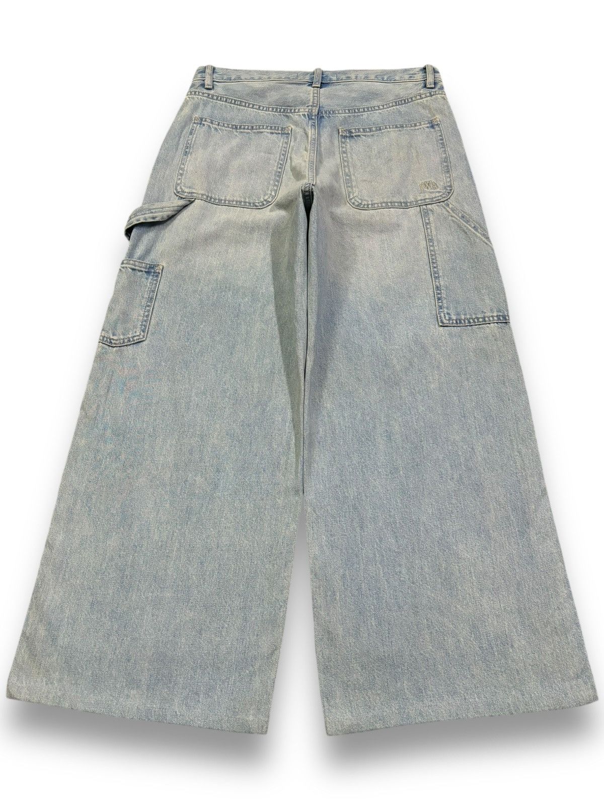 JW Anderson × Uniqlo Vintage JW Anderson x Uniqlo Blue Wash Baggy Carpenter Jeans Size US 30 / EU 46 - 2 Thumbnail
