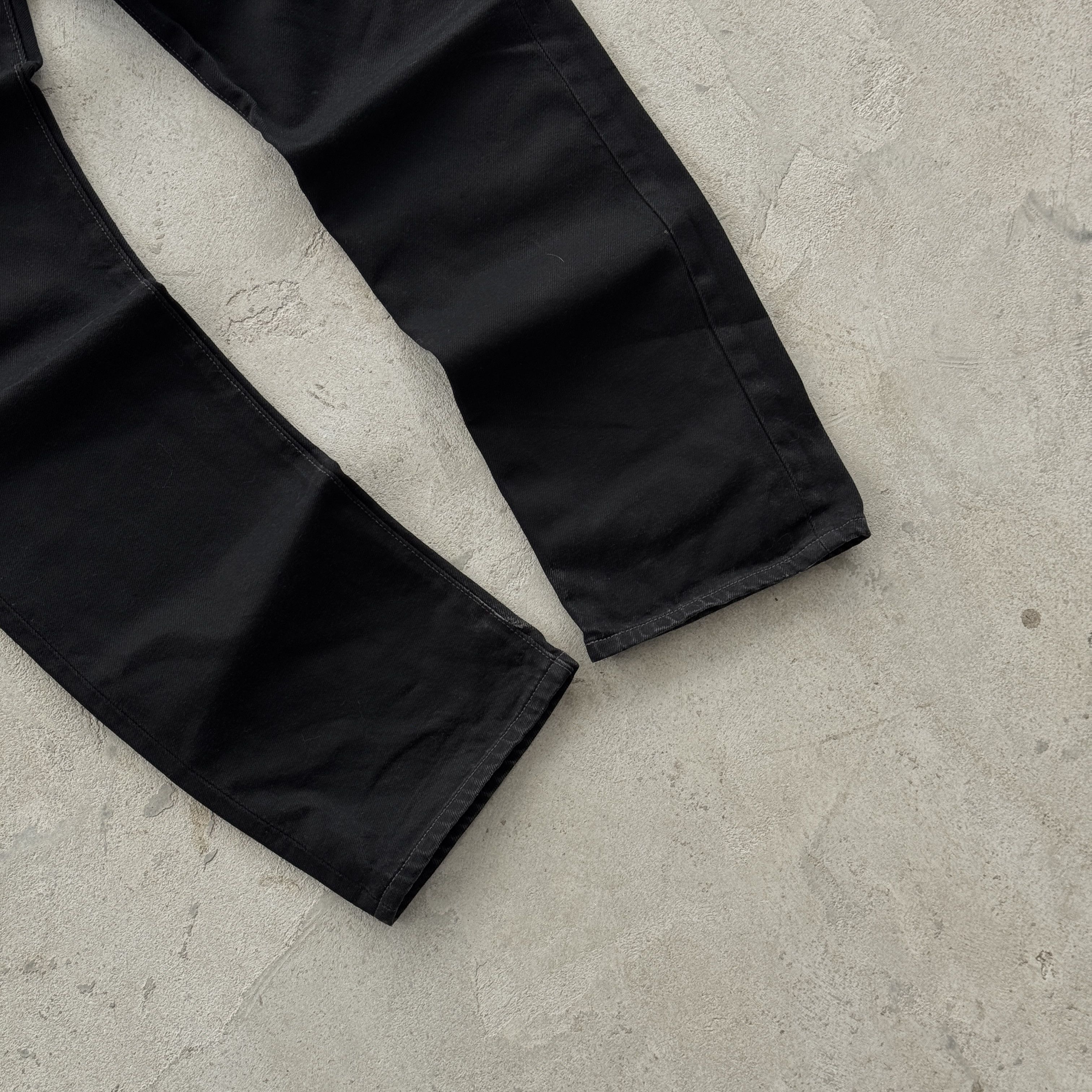 Levi's Levi’s 501 Original Fit Black Denim Jeans 33x32 Size US 33 - 9 Thumbnail