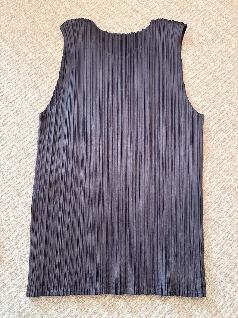 Issey Miyake issey miyake size:one size Charcoal grey vest Size XXS / US 00 / IT 34 - 4 Thumbnail