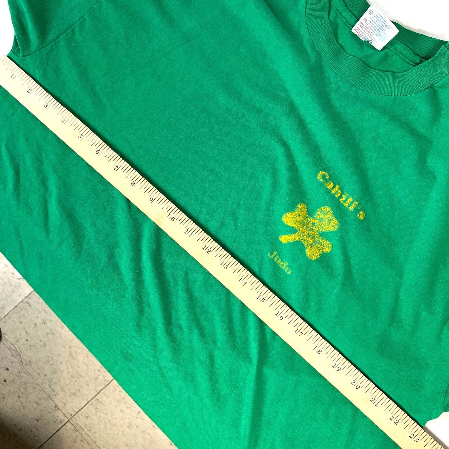 Hanes Cahill's Judo Vtg Mens T-Shirt size XL Danzan Ryu Hanes Sing Size US XL / EU 56 / 4 - 10 Thumbnail