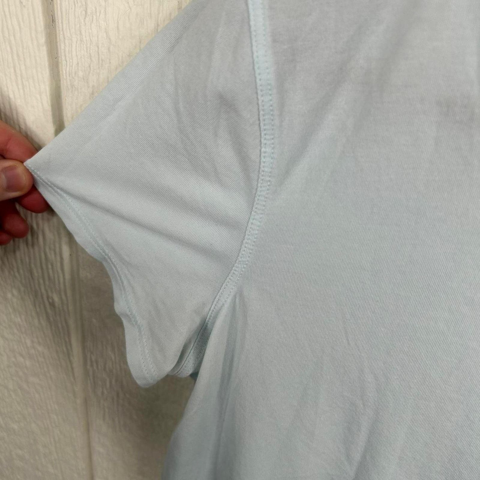 Lululemon Modern Lululemon Sky Blue Workout Athletic Tee Size 8 Size M / US 6-8 / IT 42-44 - 7 Thumbnail