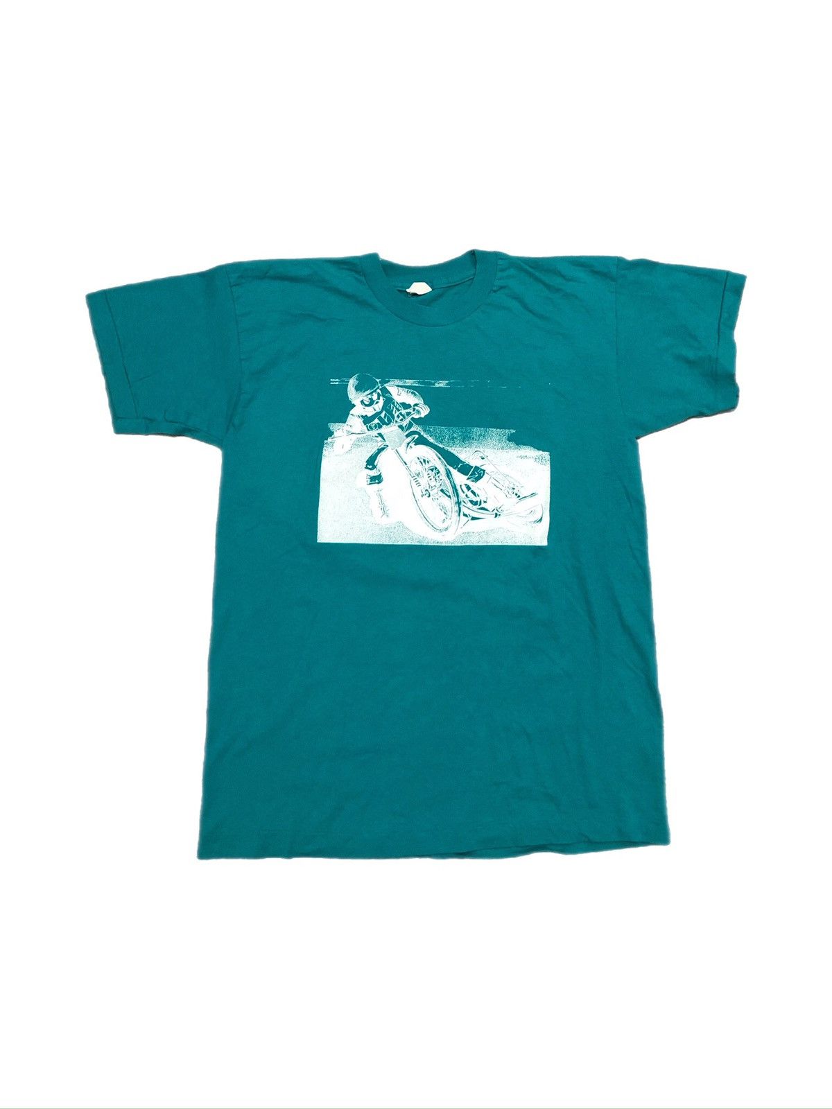 Fox Racing × Vintage 90s Motorcross Tee Size US L / EU 52-54 / 3 - 1 Thumbnail