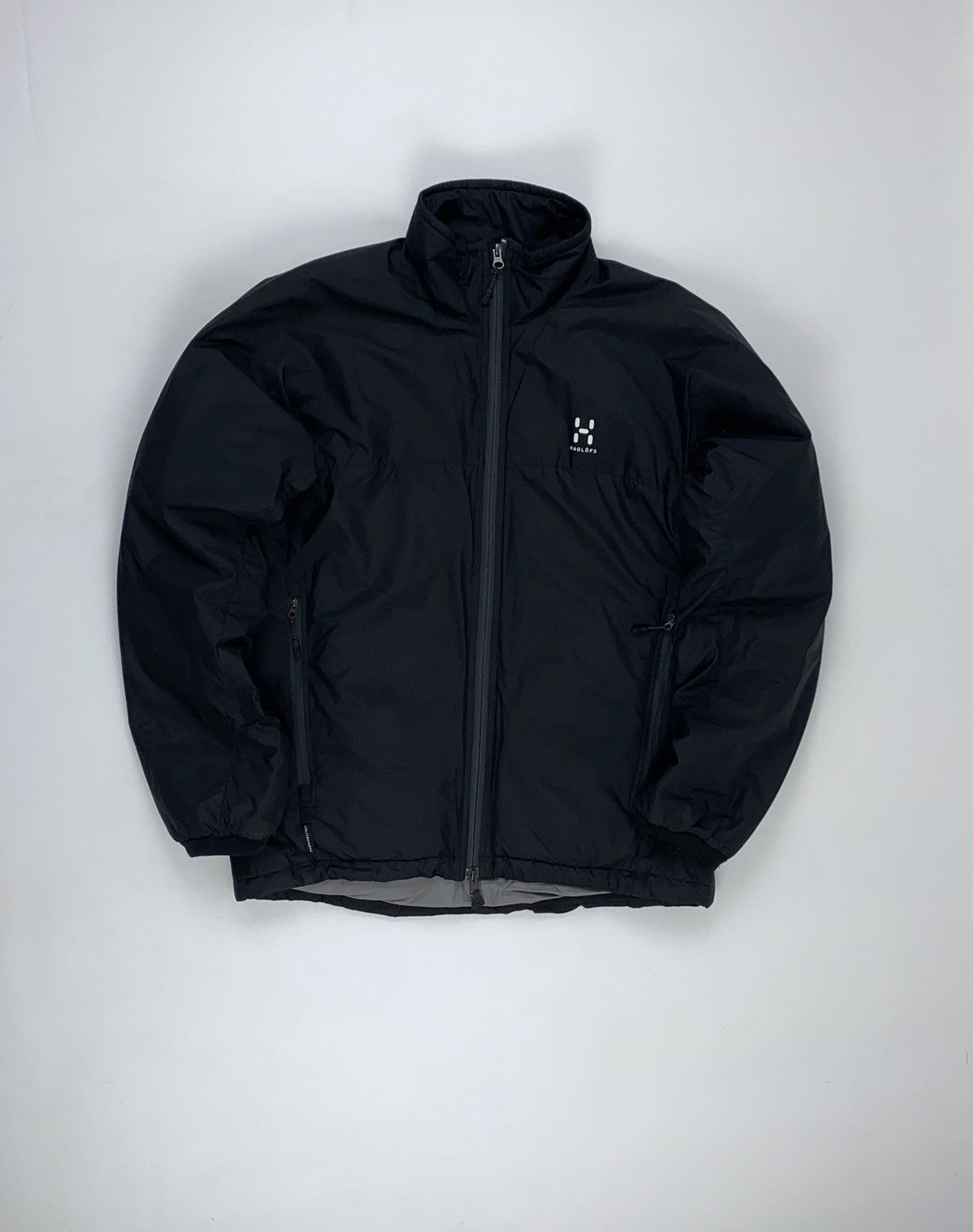 🚨 Haglofs vintage micro down jacket zip man black M
