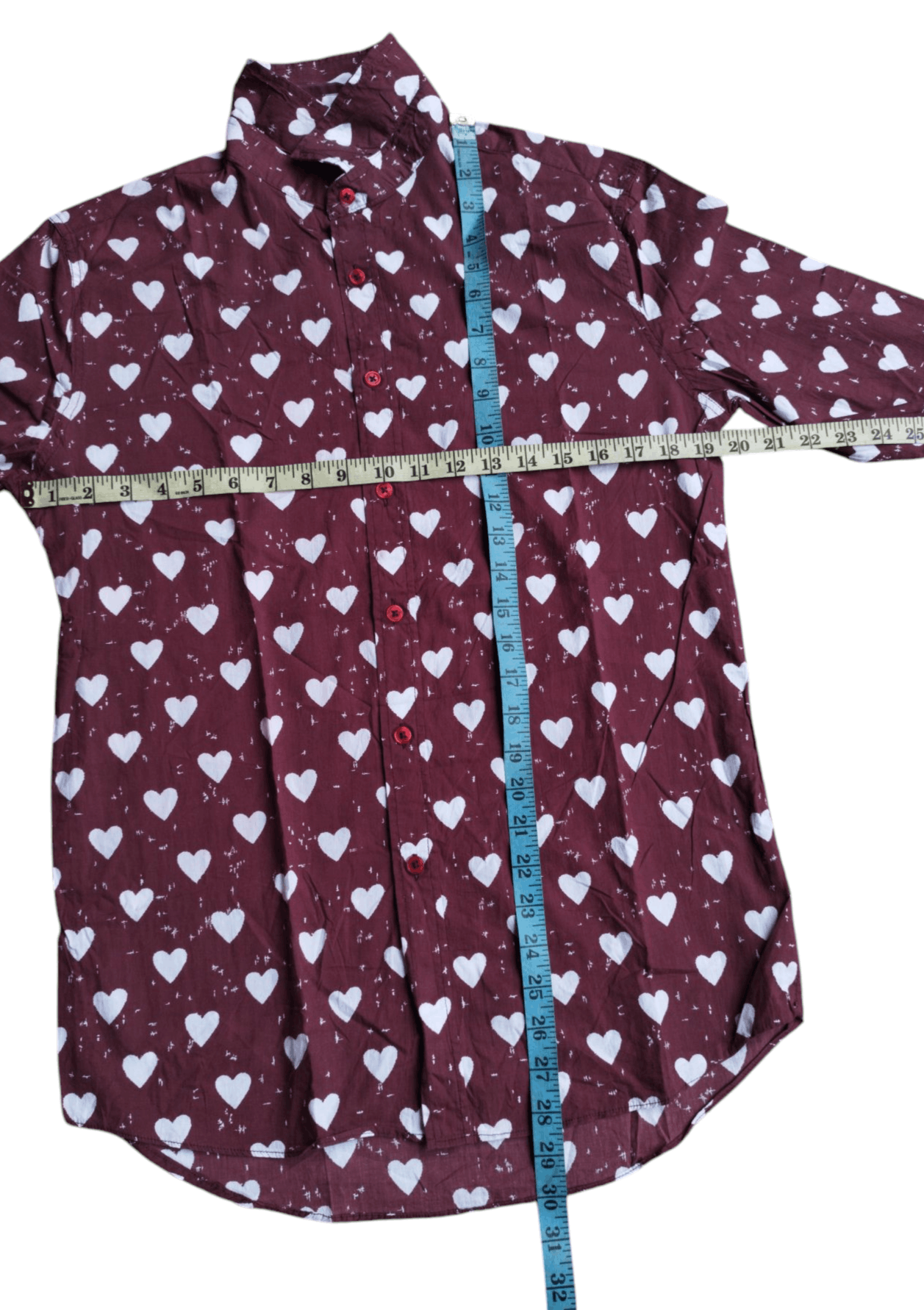 Burberry × Burberry Prorsum Burberry prorsum heart print shirt Size US M / EU 48-50 / 2 - 7 Thumbnail