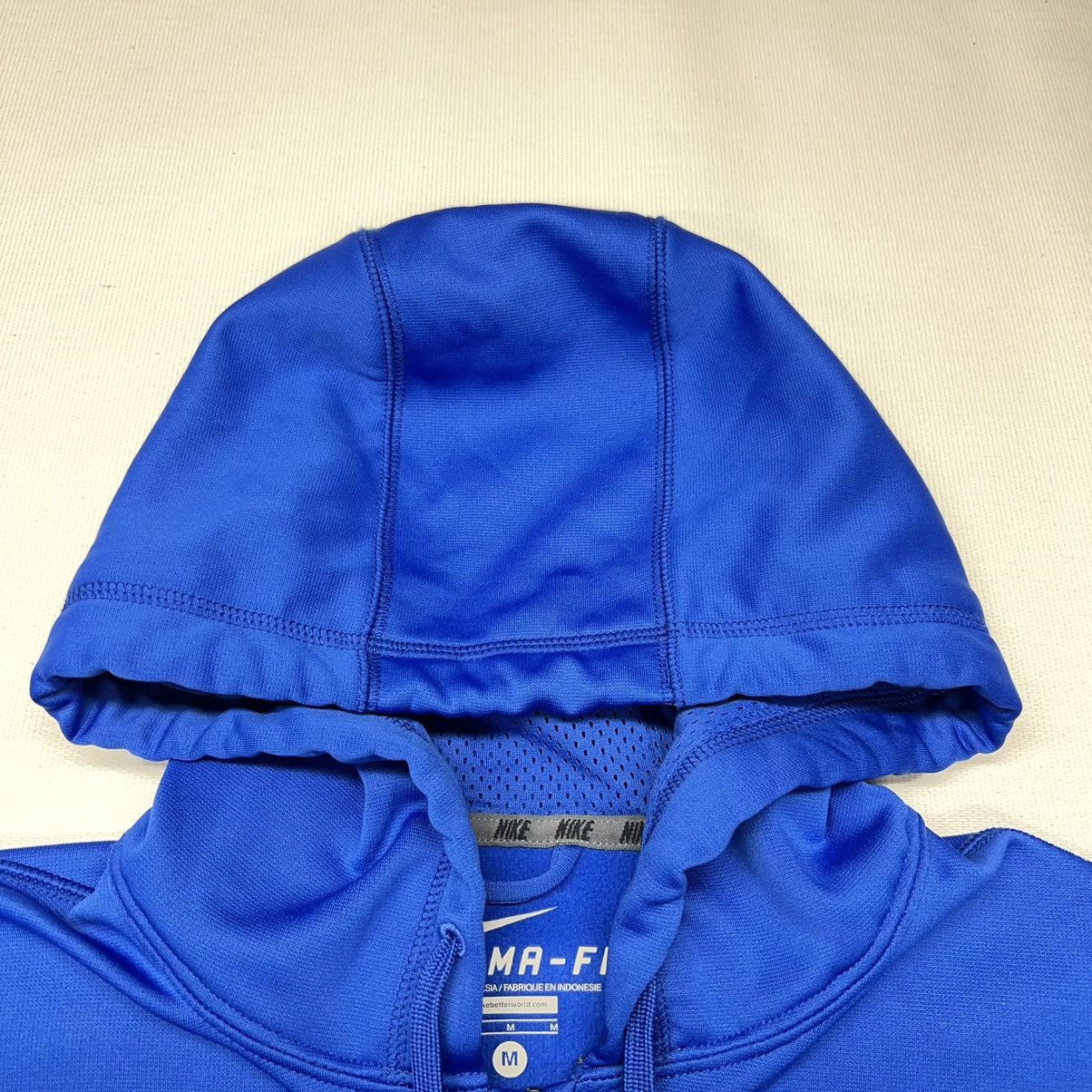 Nike Nike Therma Fit Hoodie Blue Full Zip Sweatshirt Fleece Logo Size US M / EU 48-50 / 2 - 6 Thumbnail