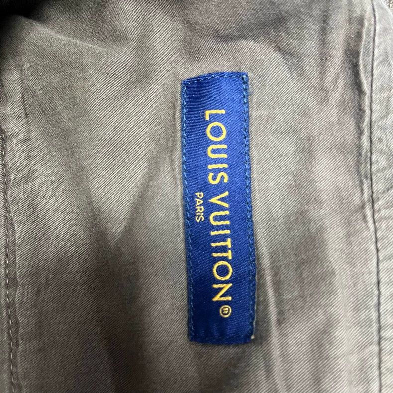 Louis Vuitton Louis Vuitton 24 Brown Wash Effect Zip-up Straight Leg Jea Size US 34 / EU 50 - 5 Thumbnail