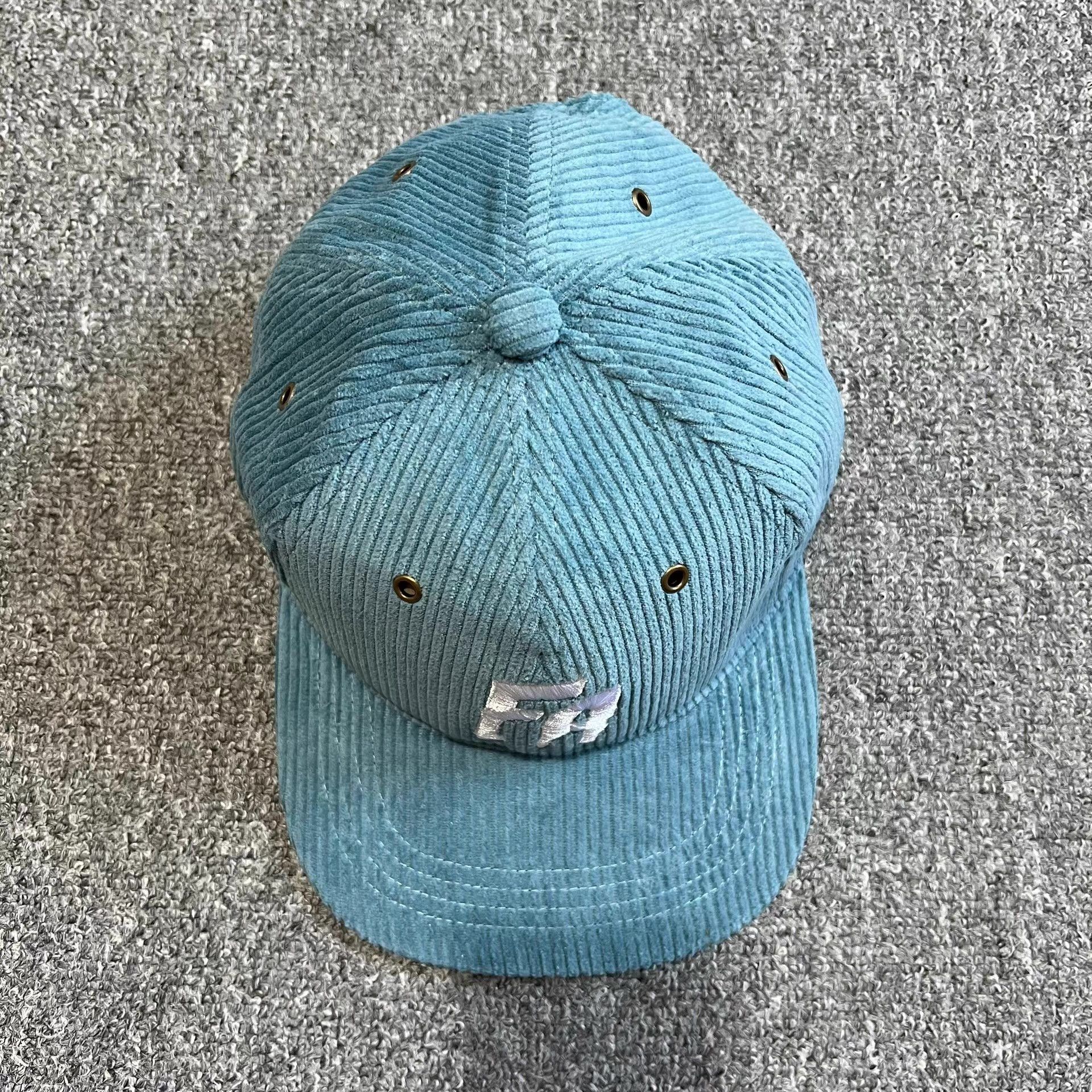 Fucking Awesome Fucking Awesome Corduroy Flat Brim Baseball Cap Q7 Size ONE SIZE - 6 Thumbnail