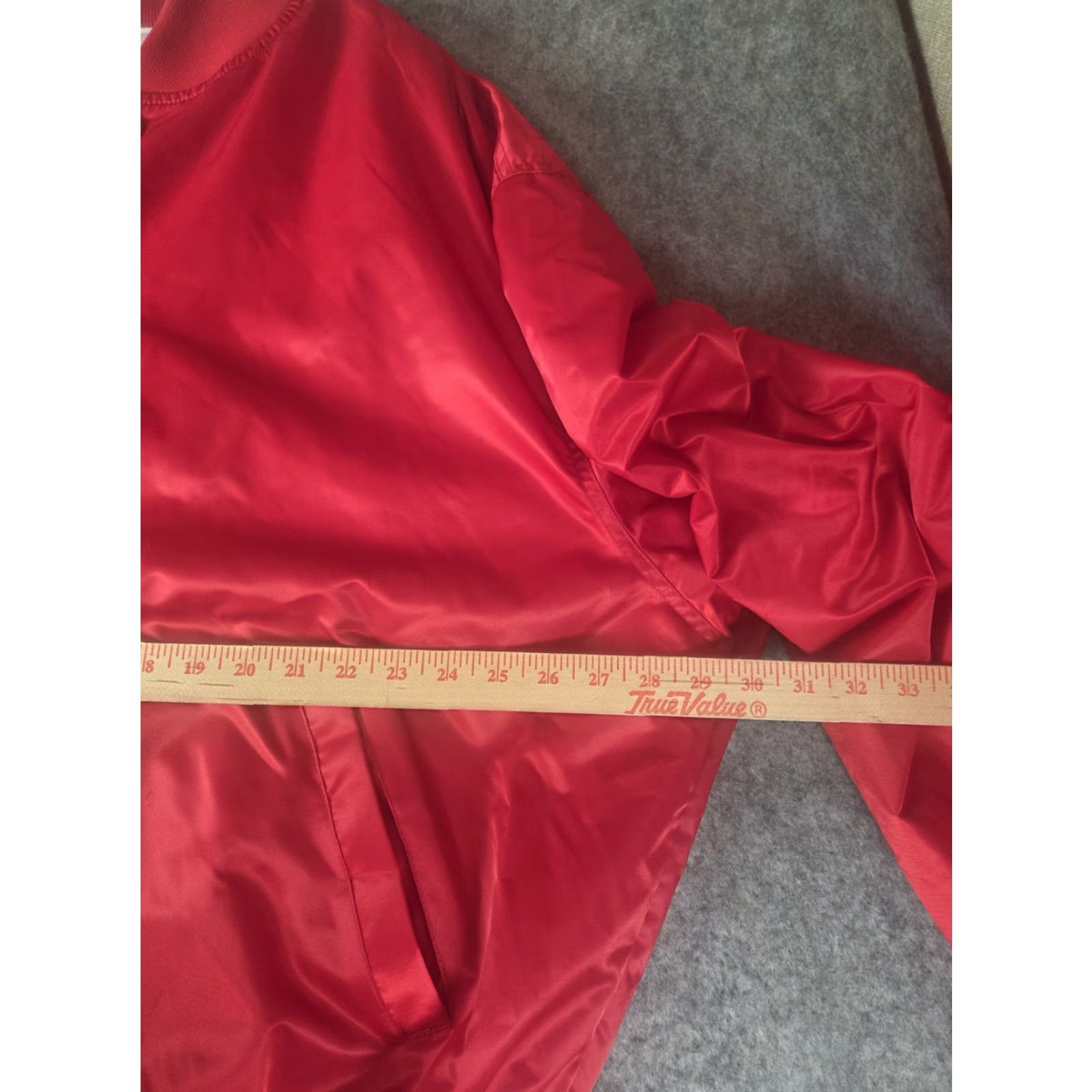 Vintage VINTAGE Celestial Farms Harness Racing Satin Jacket 3XL Red Men's Horse Windbreaker Satin Jacket Size US XXL / EU 58 / 5 - 7 Thumbnail