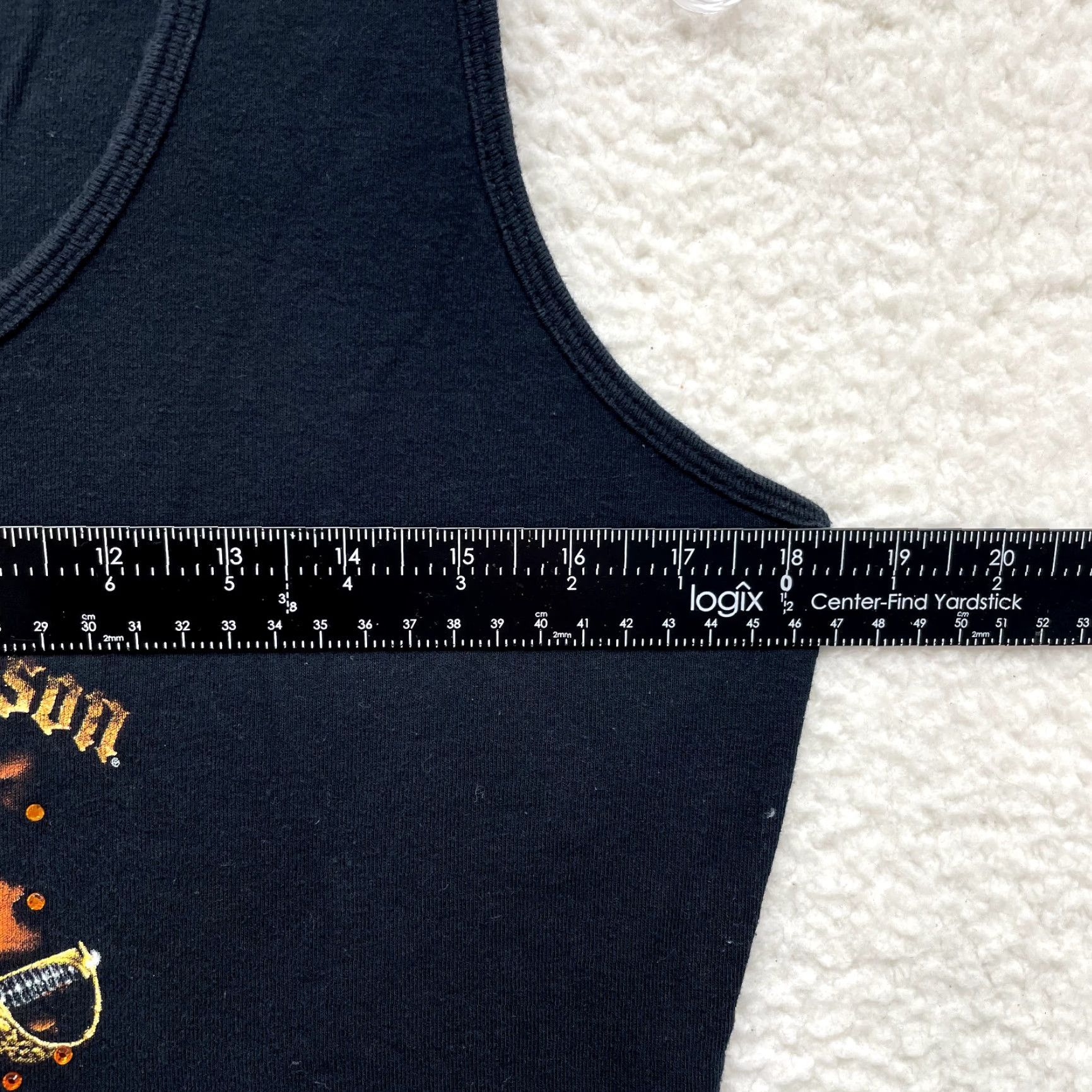 Harley Davidson VINTAGE Harley-Davidson Tank Top XL Black Pirate Graphic Rhinestone Maine Y2K History Size XL / US 12-14 / IT 48-50 - 6 Thumbnail