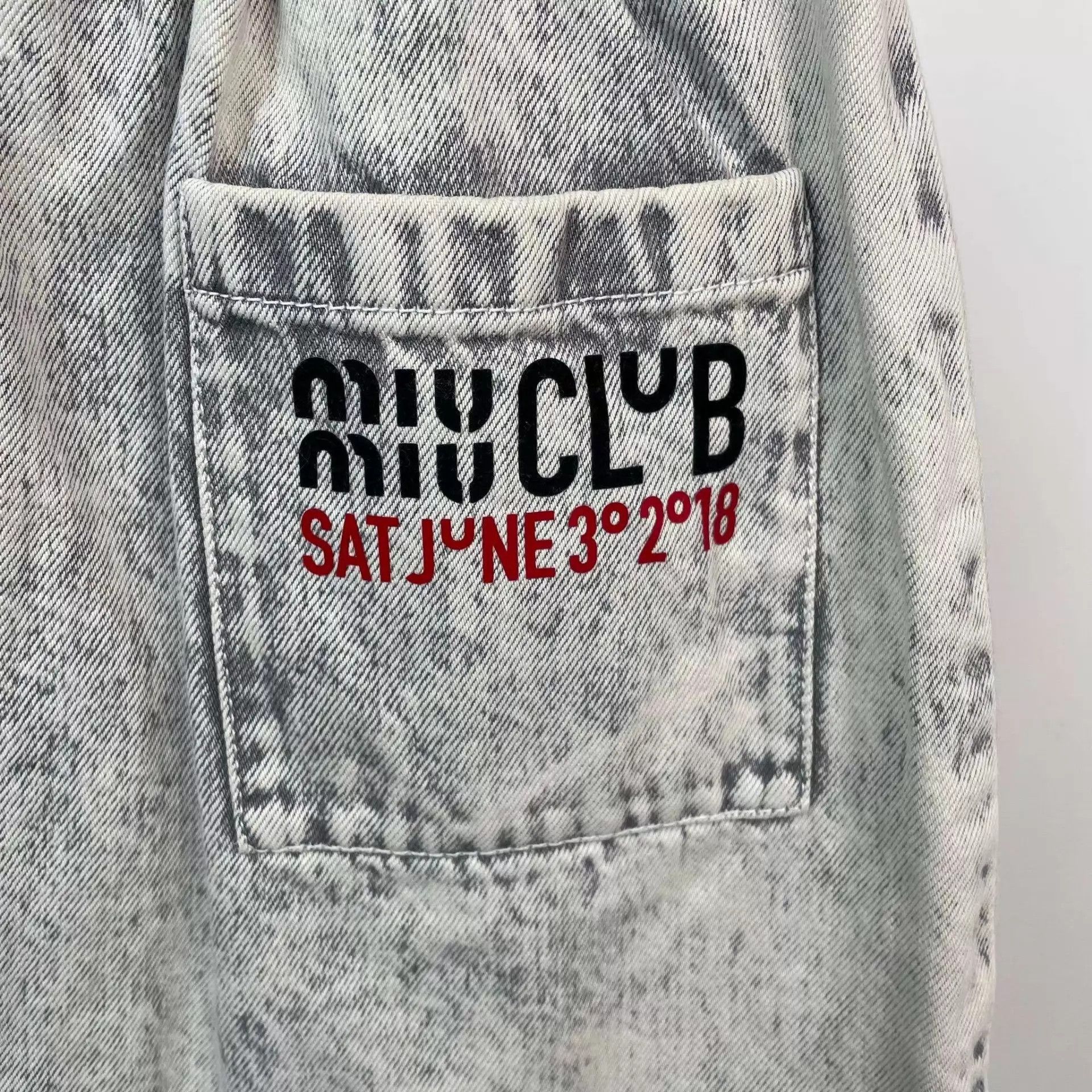 Miu Miu MIU MIU Denim Zip Skirts 36 Size 25" / US 0 / IT 36 - 3 Thumbnail