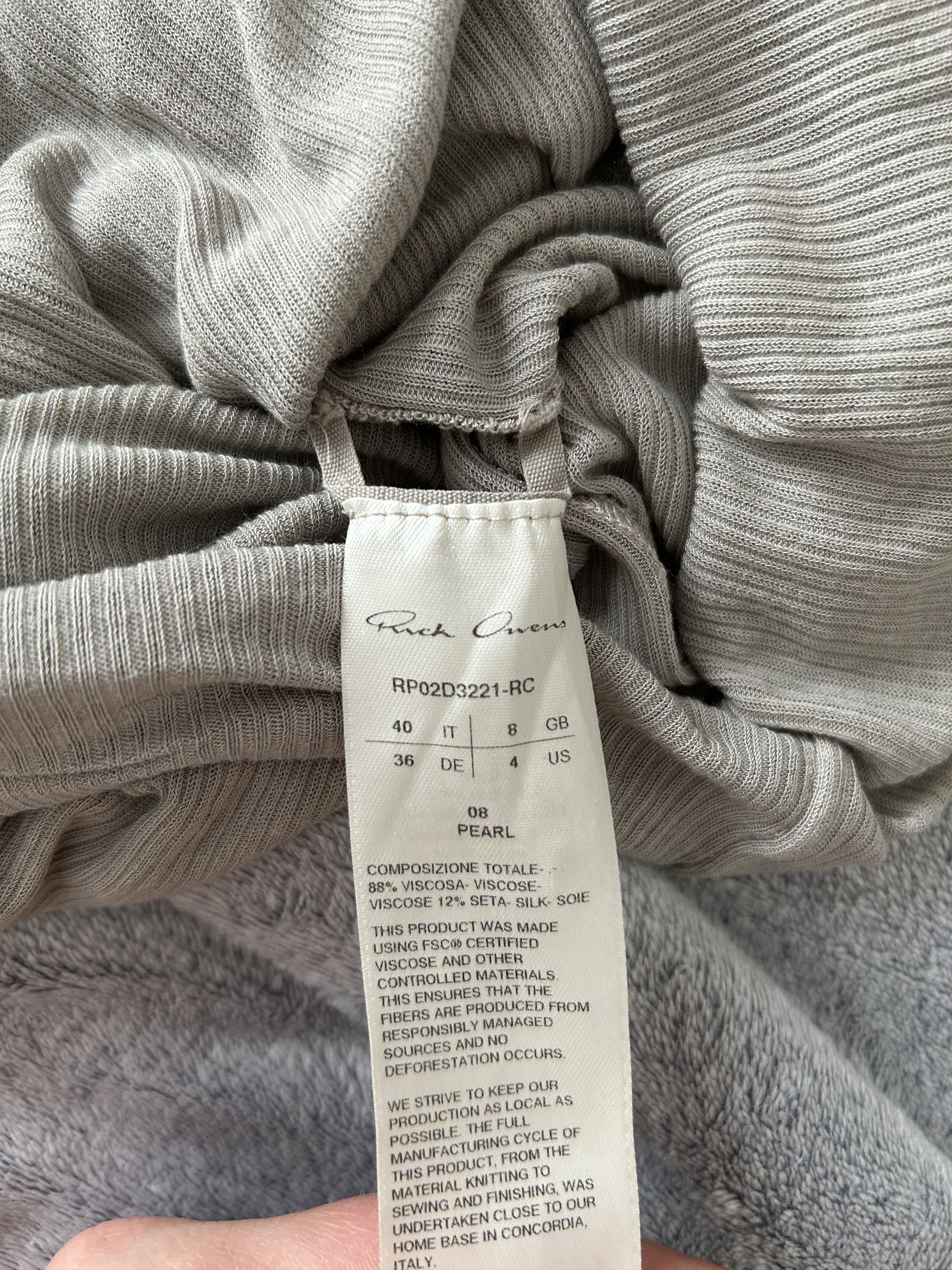 Rick Owens Rick Owens Cropped Banana Long Size S / US 4 / IT 40 - 8 Thumbnail
