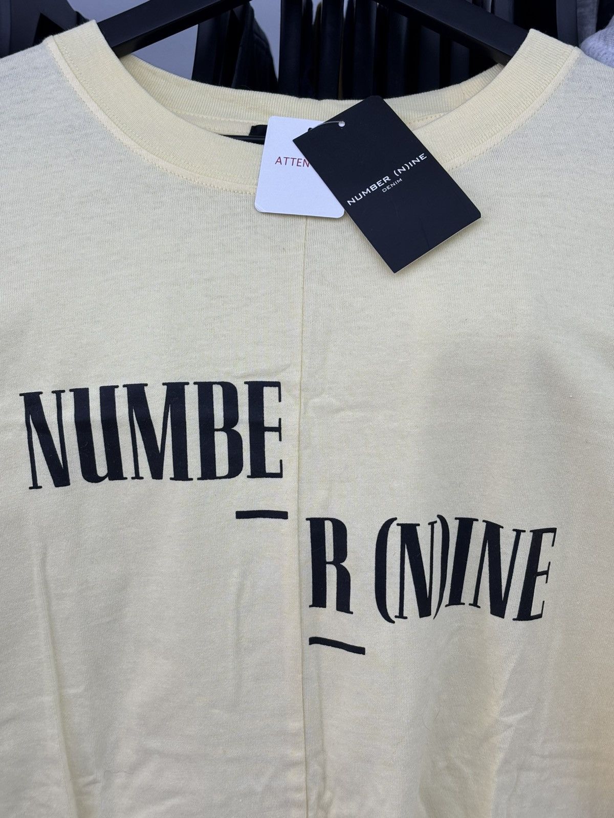 Number (N)ine Number Nine Logo Print Tee Size US XL / EU 56 / 4 - 2 Thumbnail