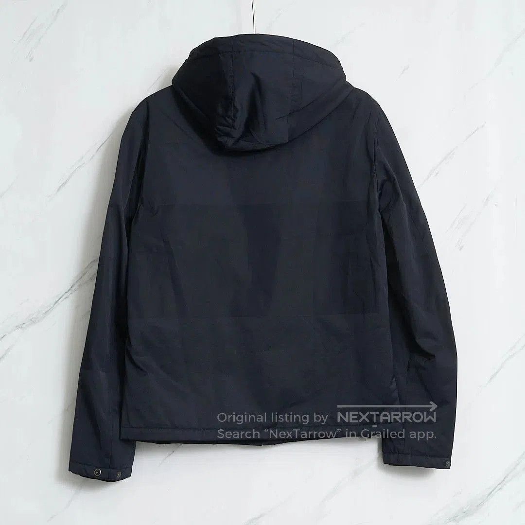 Ermenegildo Zegna ZEGNA Men's Navy Hooded Jacket. Size US M / EU 48-50 / 2 - 4 Thumbnail