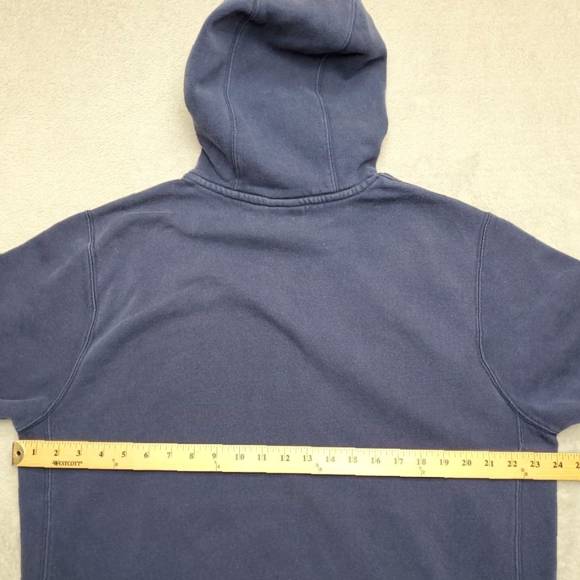 Nike Nike Hoodie Men L Blue Hooded Embroidered Logo Fleece Sweatshirt Retro Size US L / EU 52-54 / 3 - 8 Thumbnail