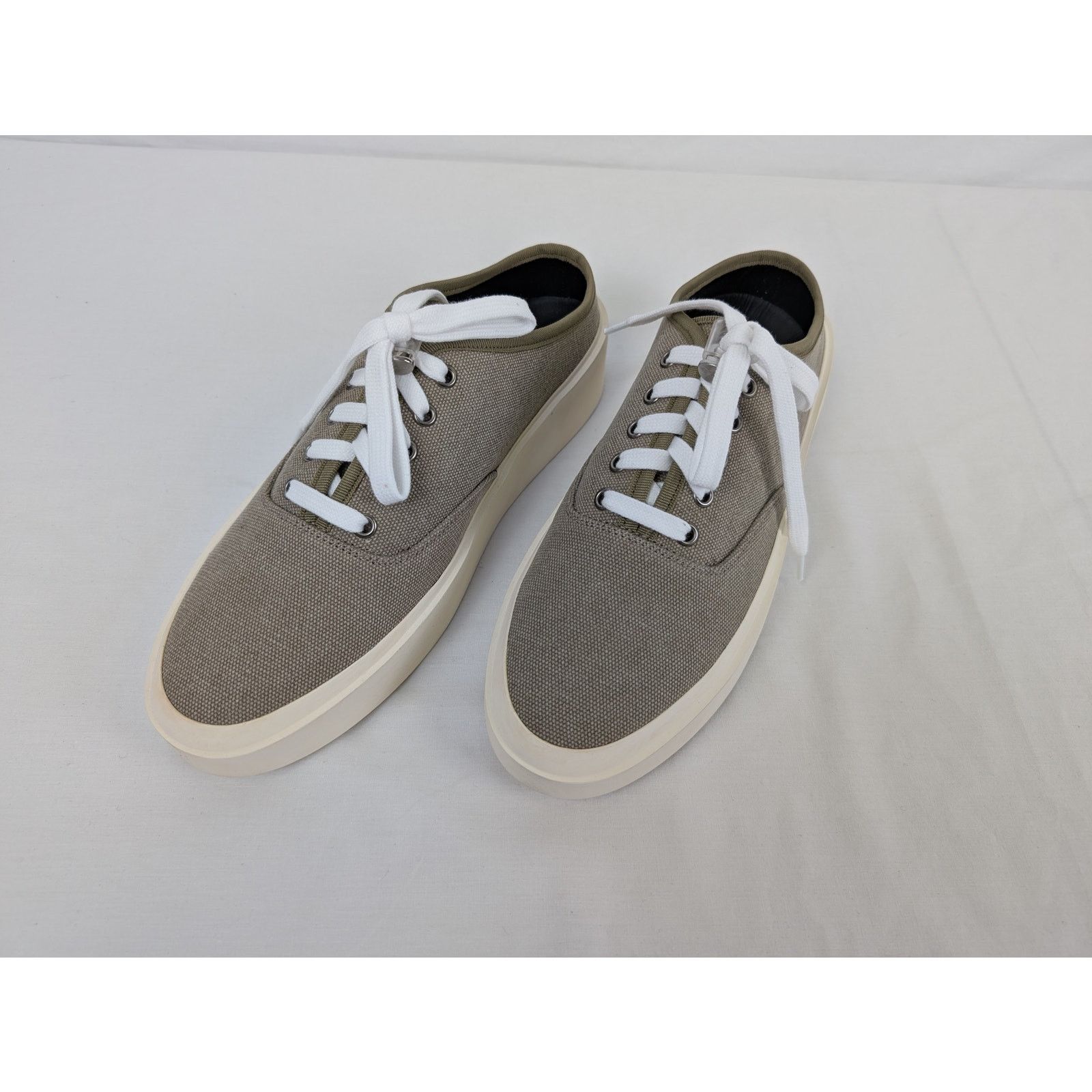 Fear of God o1rshd1 101 Backless Sneakers in Taupe Size US 8 / EU 41 - 7 Thumbnail