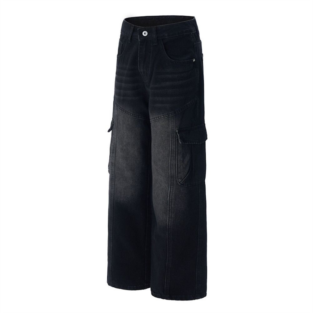 Jean American high street multi-pocket work jeans Size US 32 / EU 48 - 5 Thumbnail