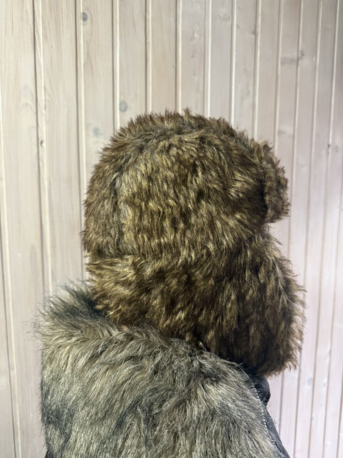 Japanese Brand × Vintage Y2K Fur Ushanka Vintage Fuzzy Trapper Hat Size ONE SIZE - 2 Thumbnail