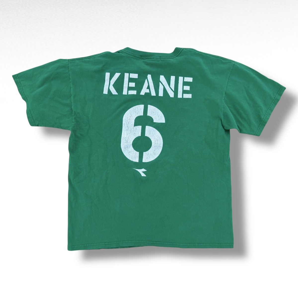 Diadora Rare Vintage Diadora Roy Keane Ireland Soccer T-Shirt Green Size US L / EU 52-54 / 3 - 2 Thumbnail