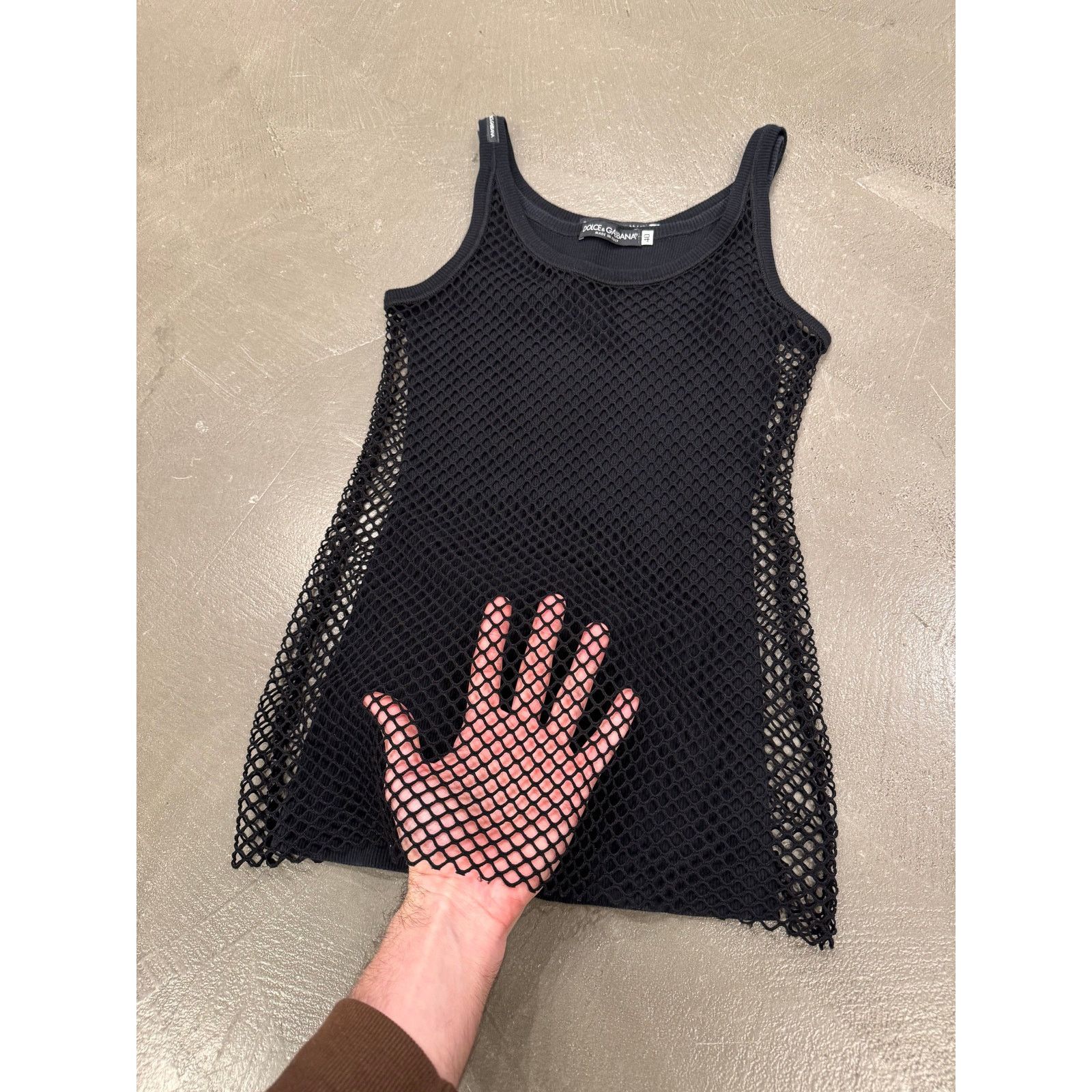 Dolce & Gabbana S/S2003 Dolce & Gabbana double layered net tank Size S / US 4 / IT 40 - 3 Thumbnail