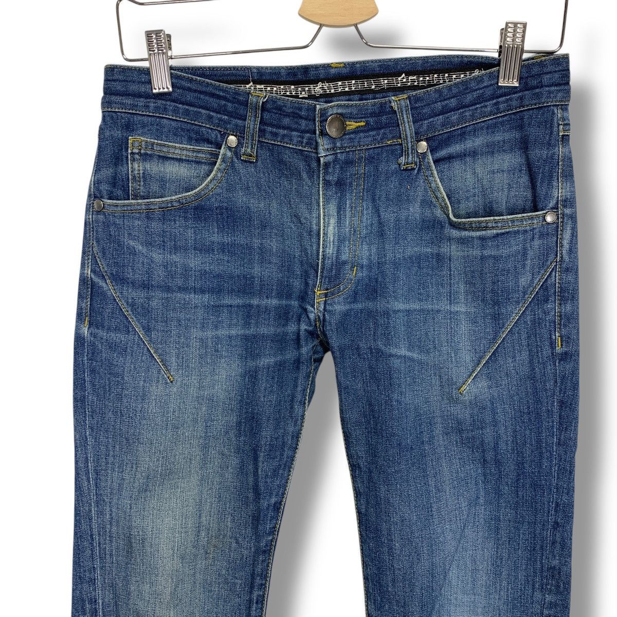 Number (N)ine NUMBER NINE DISTRESSED DENIM JEANS Size US 31 - 3 Thumbnail